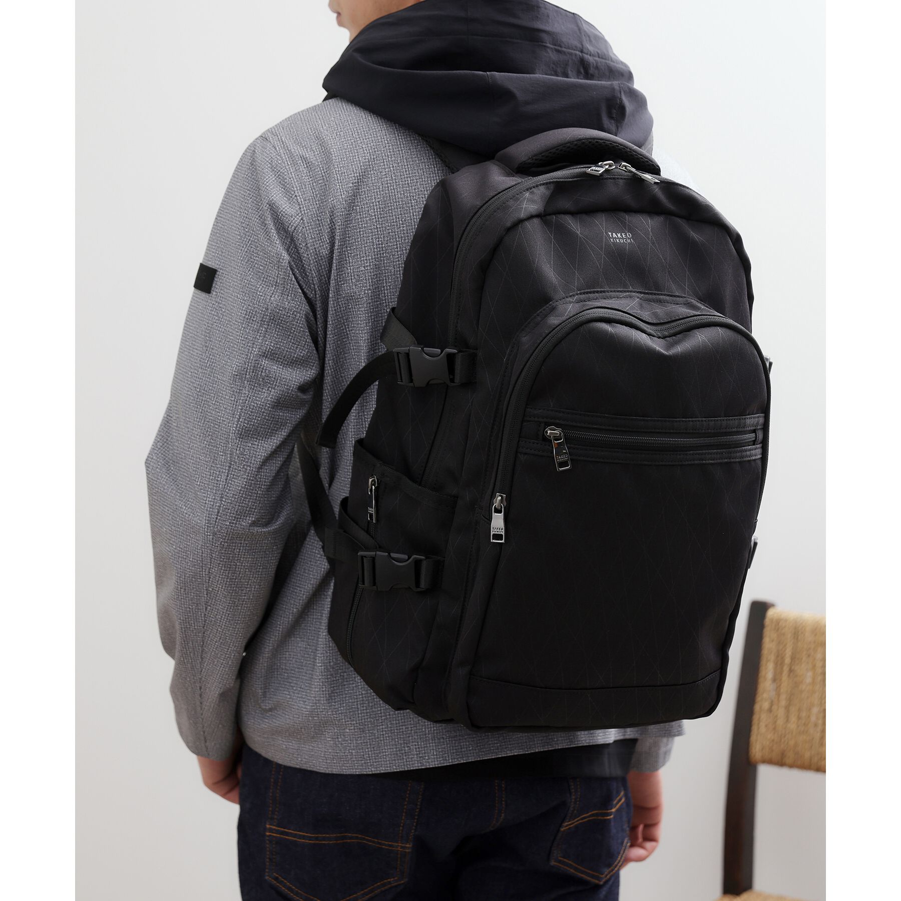 TAKEO KIKUCHI「【多機能・軽量】NEWシャドーライン バックパック」|リュック|