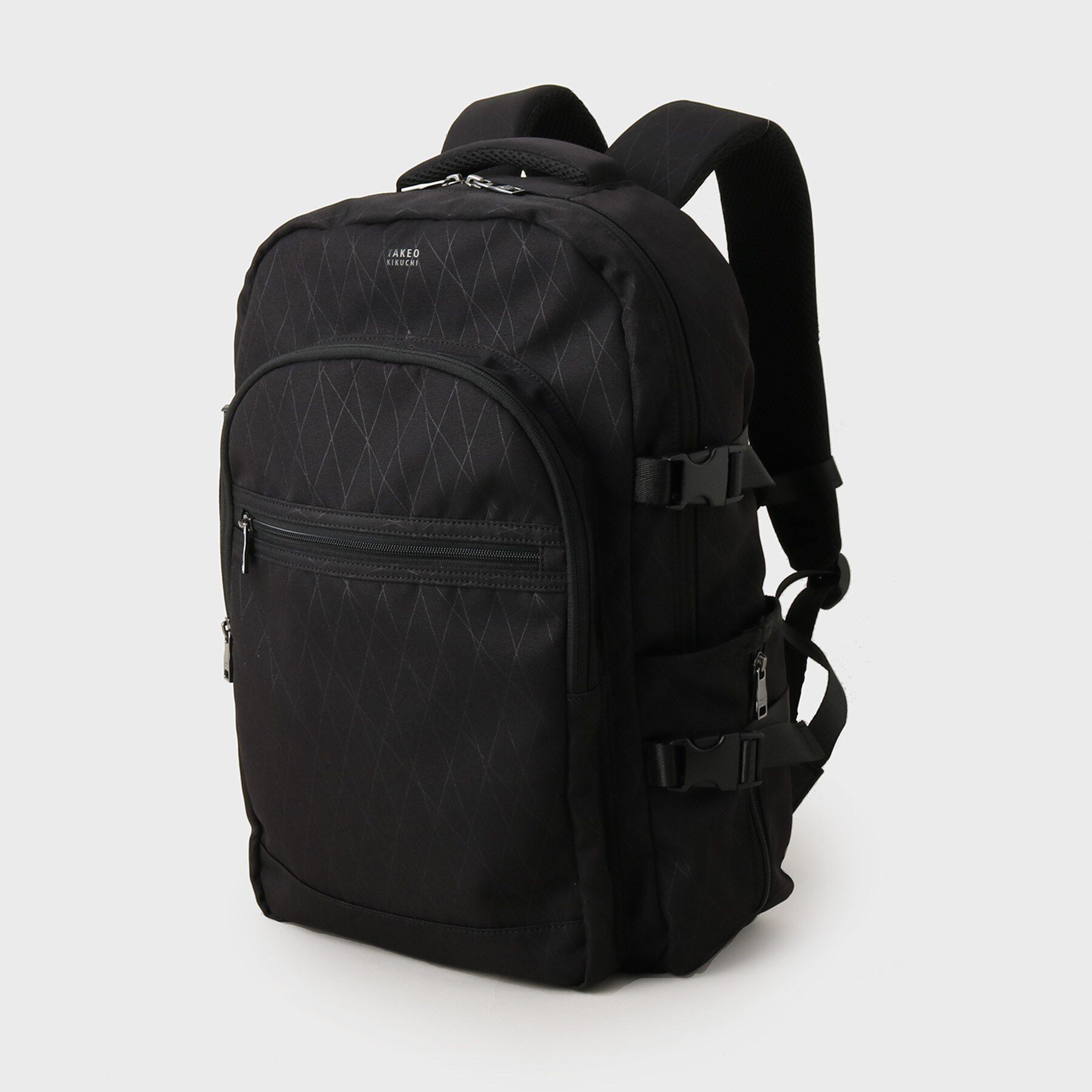 TAKEO KIKUCHI「【多機能・軽量】NEWシャドーライン バックパック」|リュック|ブラック(019)