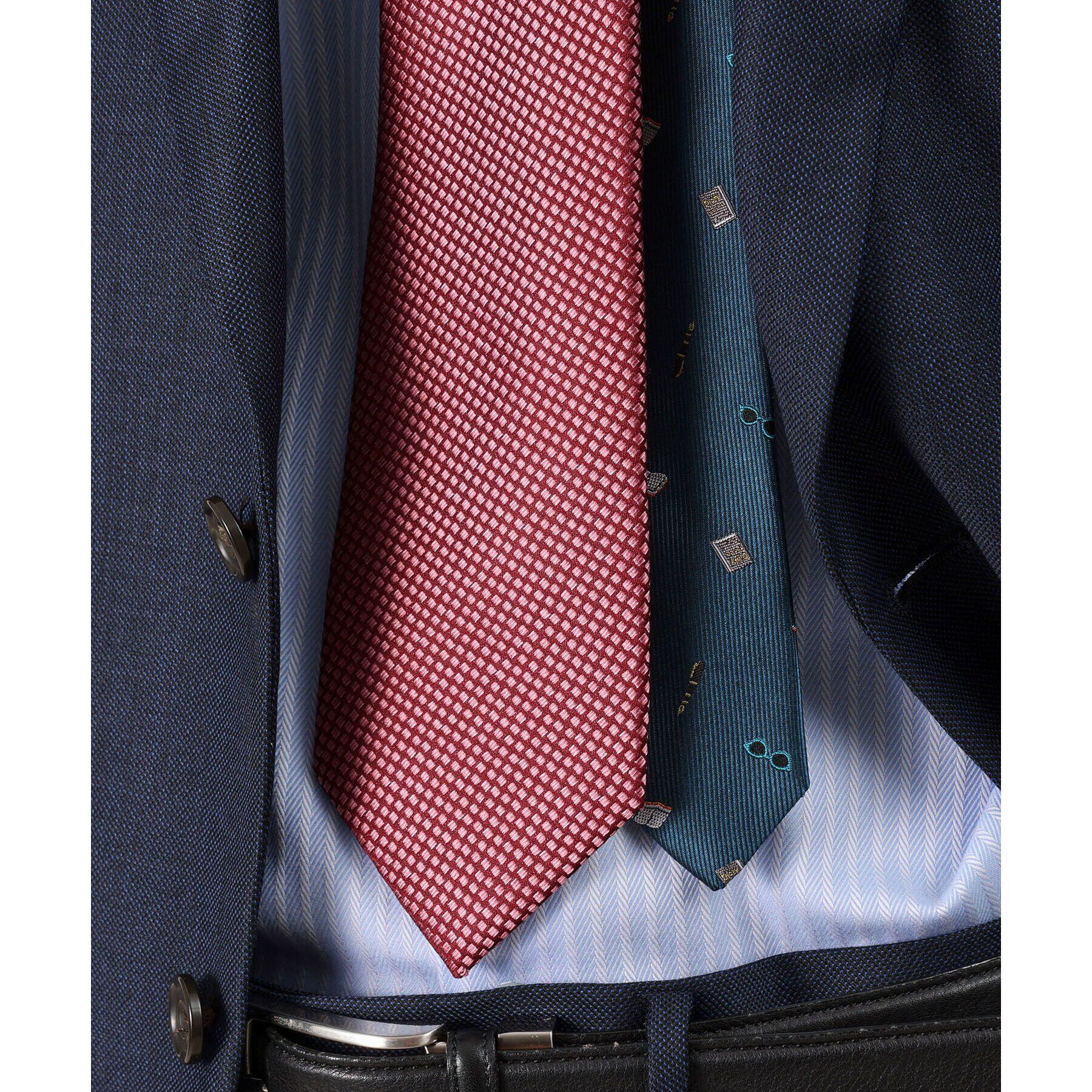 TAKEO KIKUCHI「【BOXセット】ベーシックネクタイ＆メガネ型タイバー セット」|ネクタイ・蝶ネクタイ|