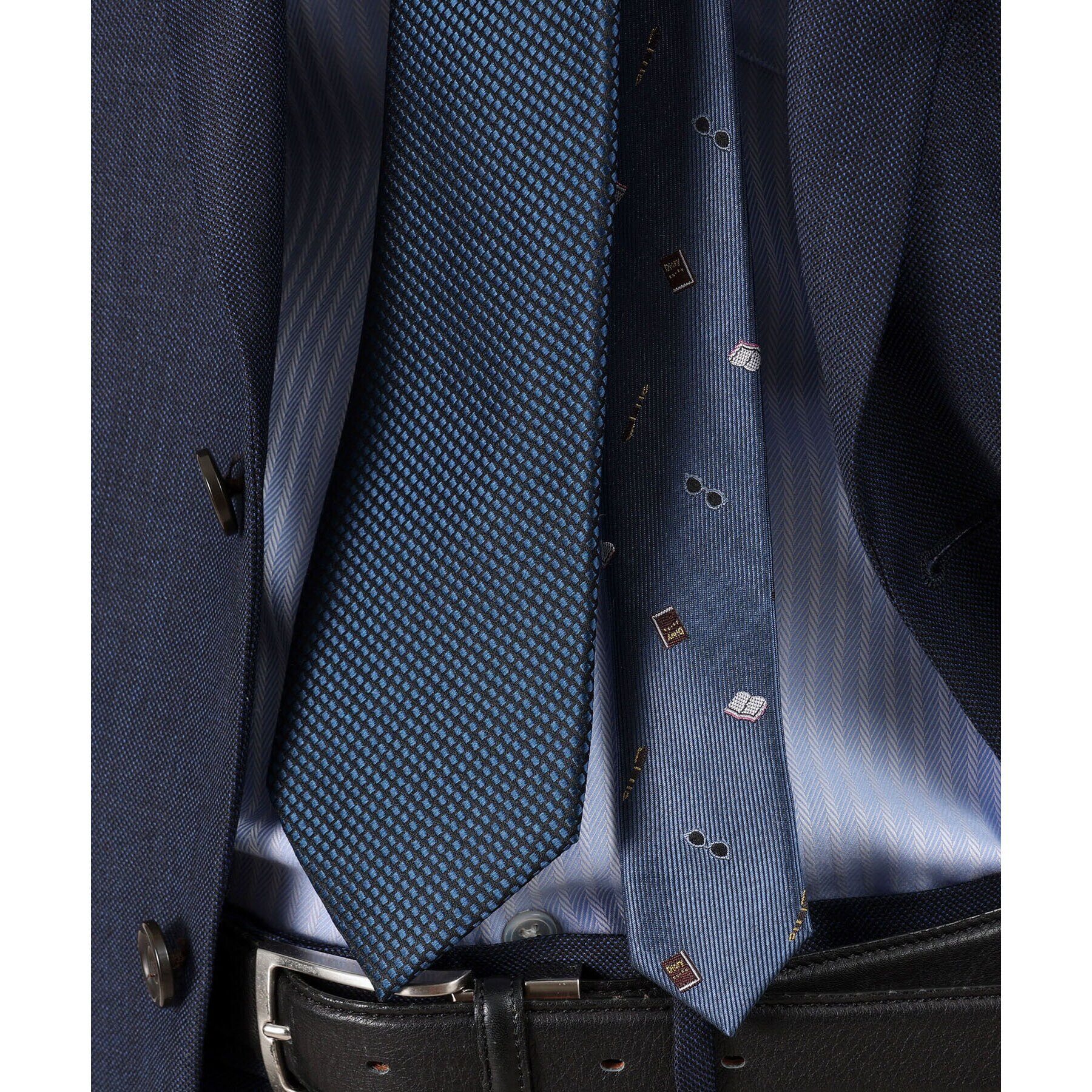 TAKEO KIKUCHI「【BOXセット】ベーシックネクタイ＆メガネ型タイバー セット」|ネクタイ・蝶ネクタイ|