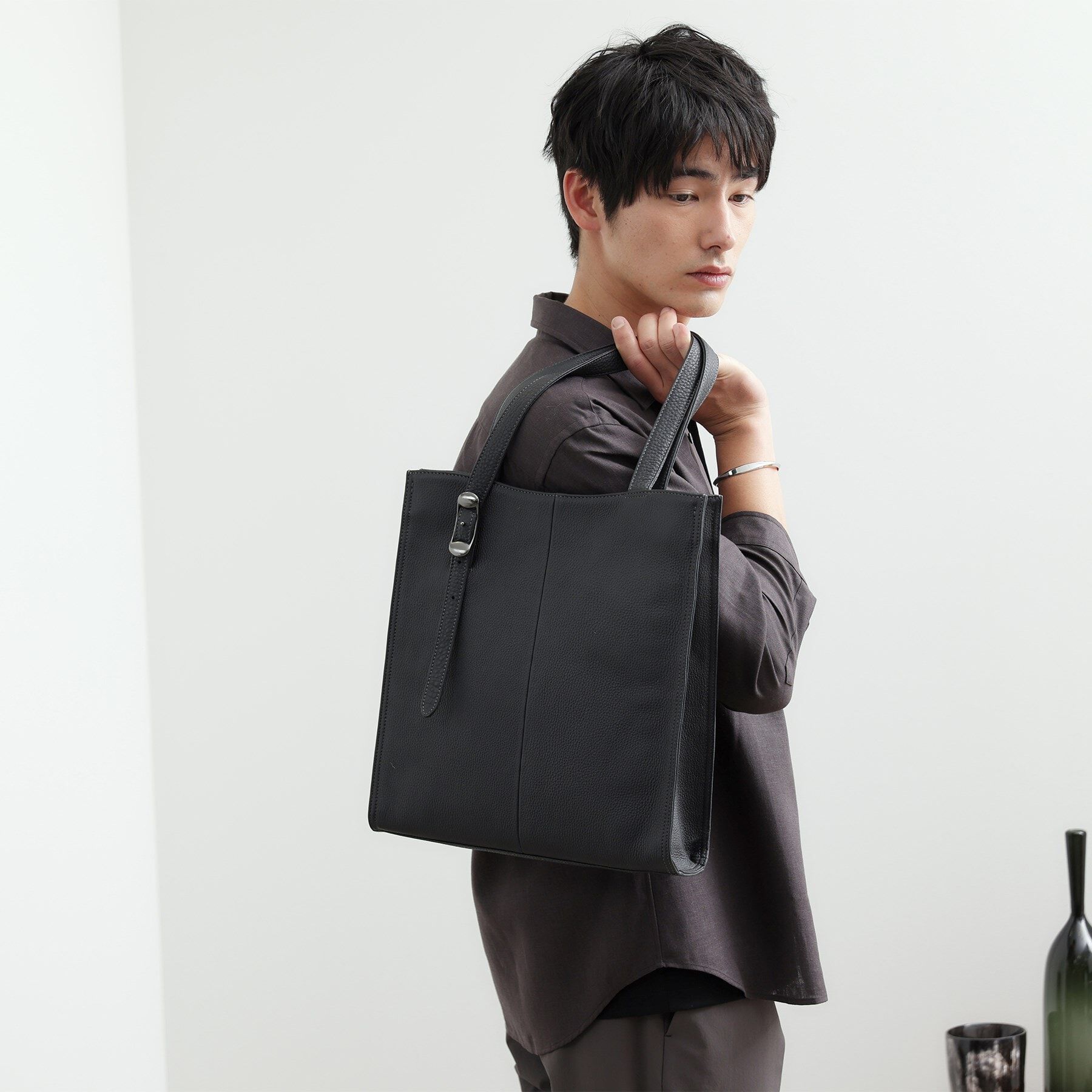 TAKEO KIKUCHI「【TOFF&LOADSTONE】スリム スプルトート」|トートバッグ|