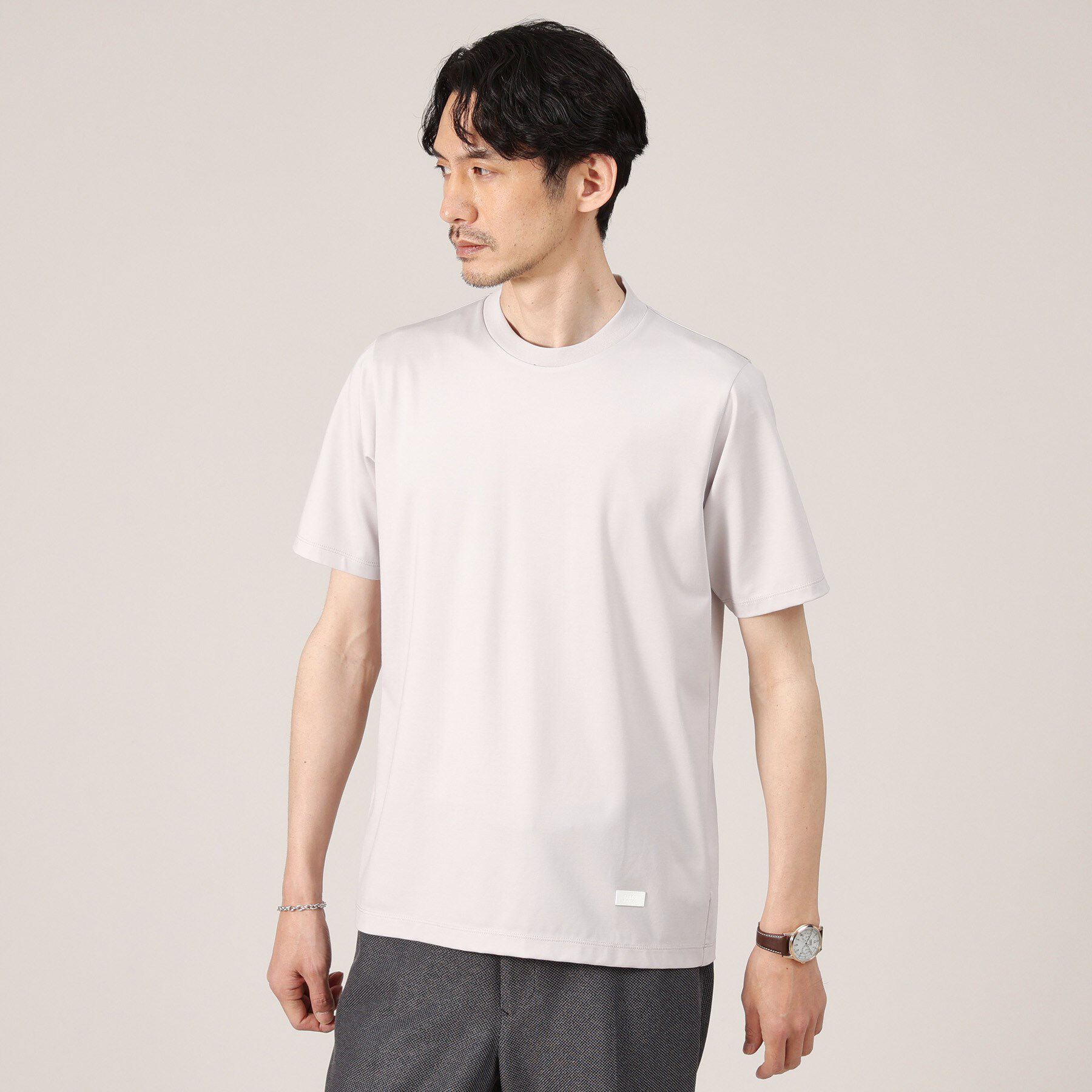 TAKEO KIKUCHI「【接触冷感】テーラード Tシャツ」|Tシャツ・カットソー|