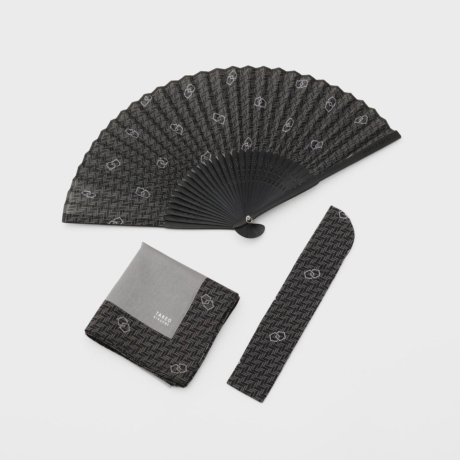 TAKEO KIKUCHI「【BOXセット】扇子＋ハンカチ セット」|その他|