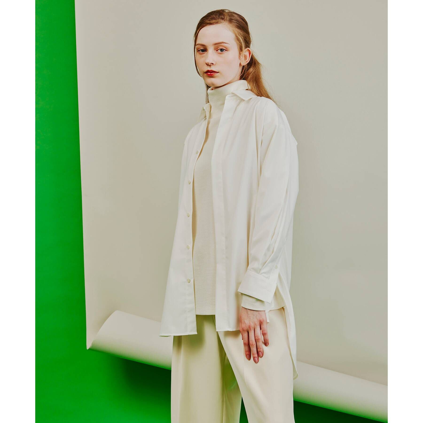 tk.TAKEO KIKUCHI「ウールナイロンミラノリブタートルネックニットソー」|Tシャツ・カットソー|