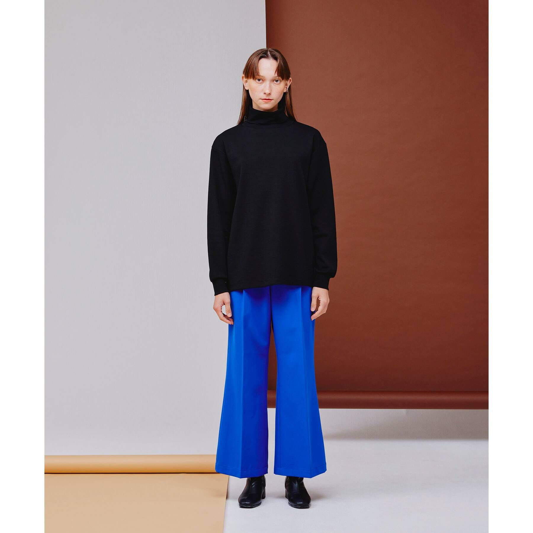 tk.TAKEO KIKUCHI「ウールナイロンミラノリブタートルネックニットソー」|Tシャツ・カットソー|