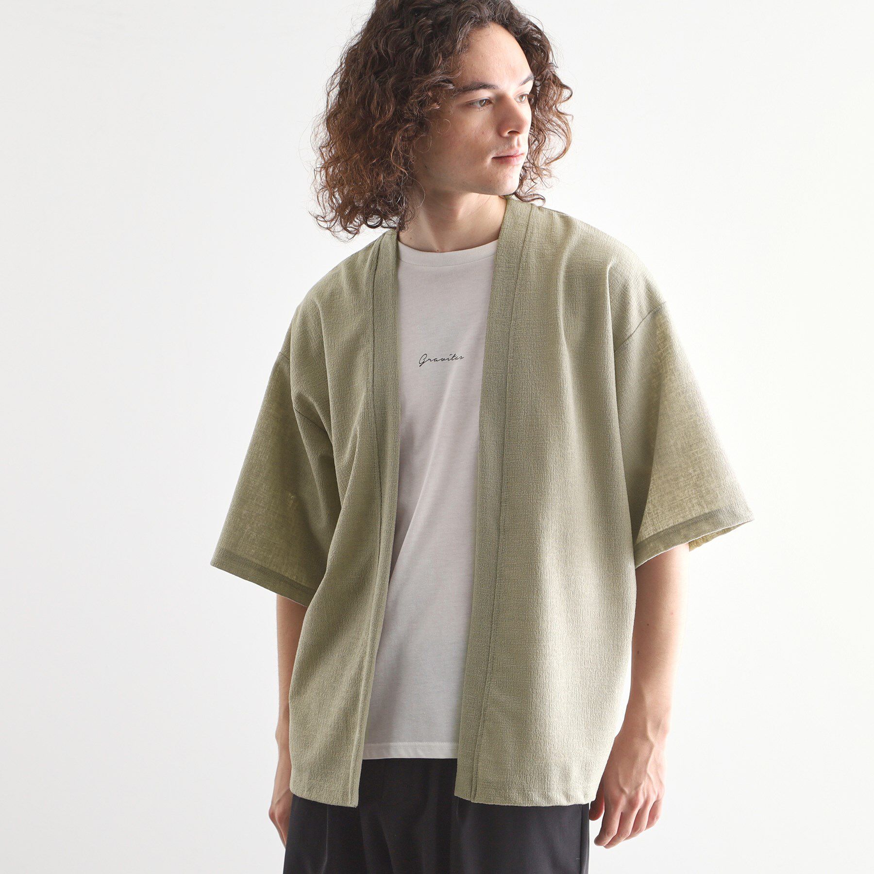 tk.TAKEO KIKUCHI「5分袖ボレロアンサンブル」|Tシャツ・カットソー|