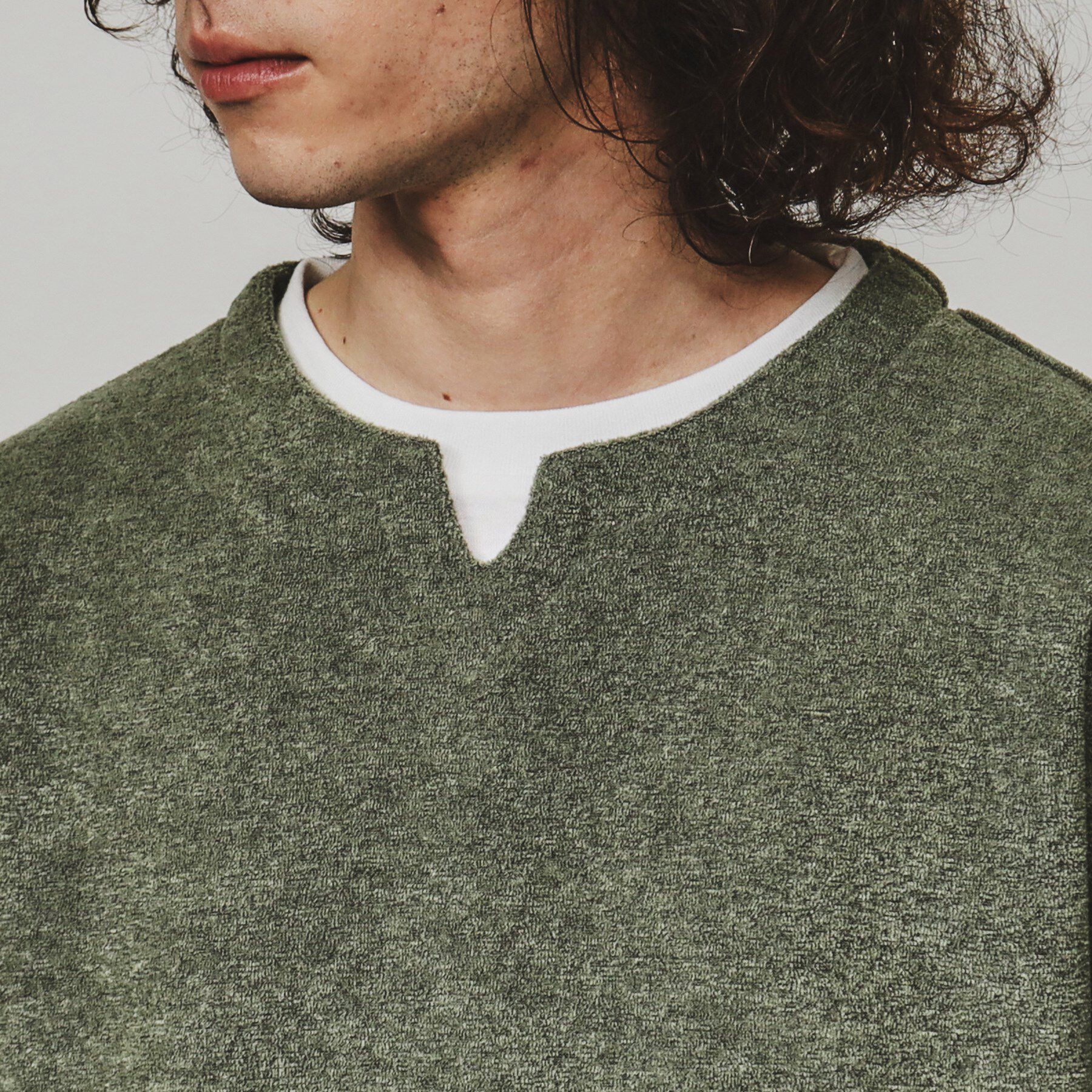 tk.TAKEO KIKUCHI「ブークレフェイクレイヤードカットソー」|Tシャツ・カットソー|