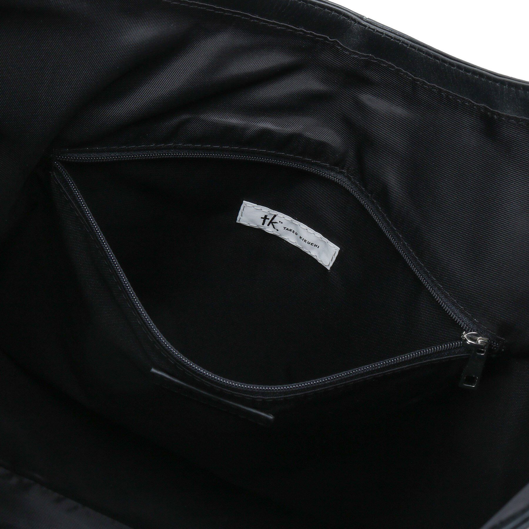 tk.TAKEO KIKUCHI「【牛革使用】リアルレザートラペゾイドバッグ」|トートバッグ|