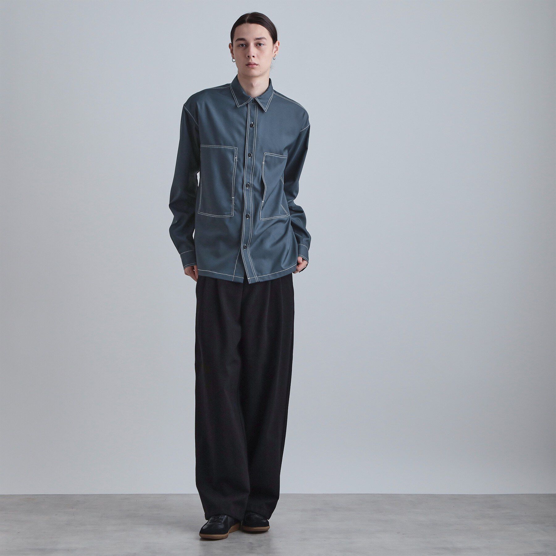 tk.TAKEO KIKUCHI「配色ステッチシャツ」|シャツ・ブラウス|