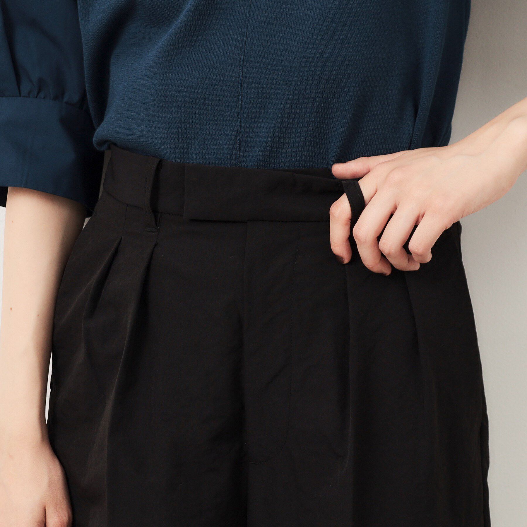 OPAQUE.CLIP「ストレッチ チノワイドパンツ【洗濯機洗い可】」|その他|