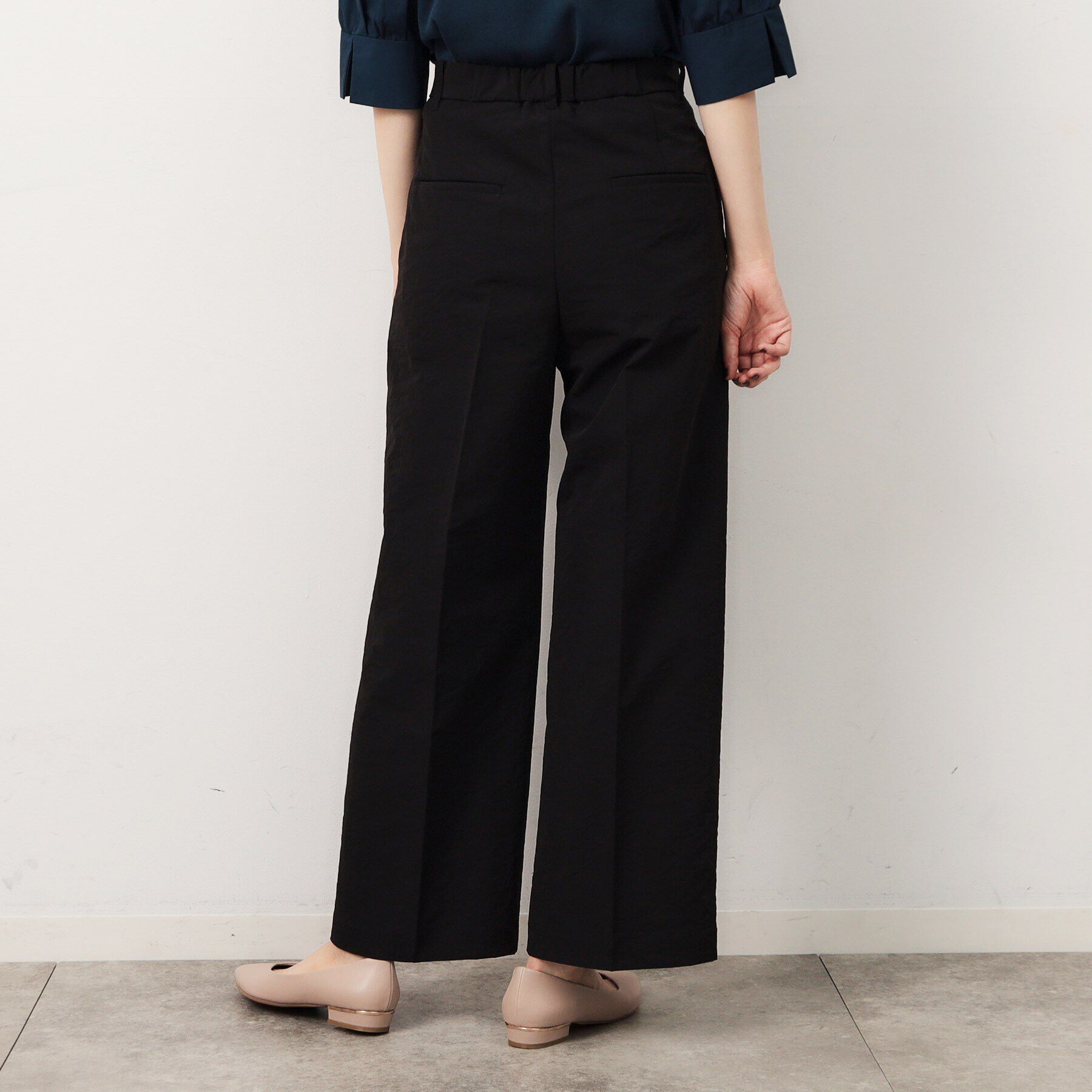 OPAQUE.CLIP「ストレッチ チノワイドパンツ【洗濯機洗い可】」|その他|