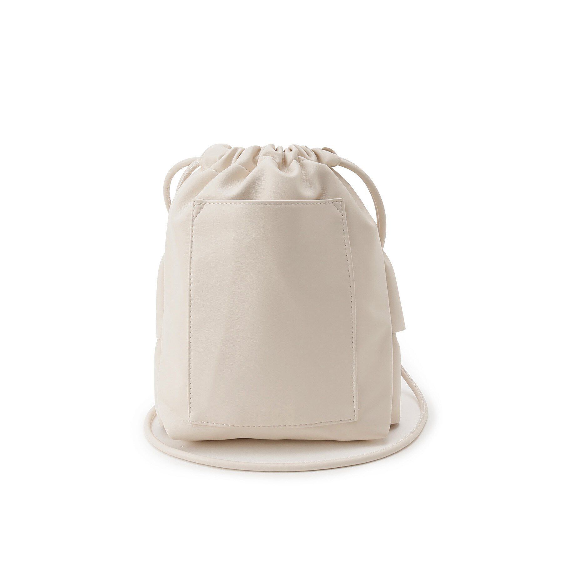 OPAQUE.CLIP「【長さ調整可能】合皮ティアードフリルミニショルダーバッグ」|ショルダー・メッセンジャー|