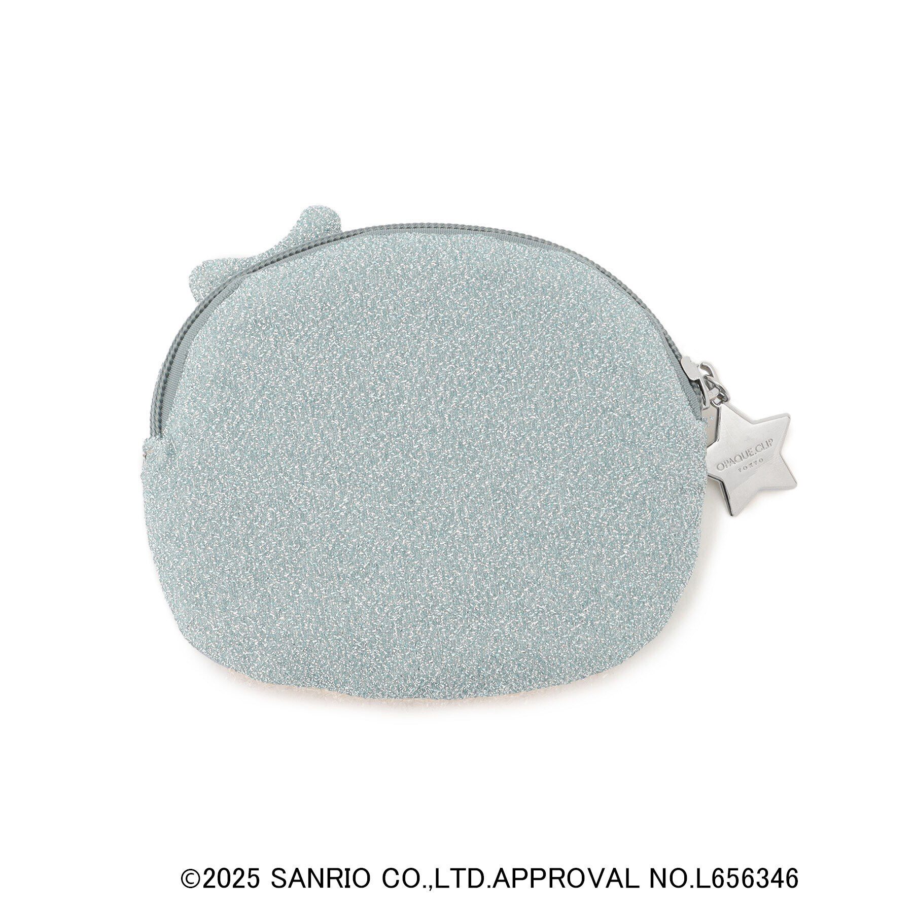 OPAQUE.CLIP「【リトルツインスターズコラボ】キキ＆ララ キキフェイス型フラットポーチ」|ポーチ|