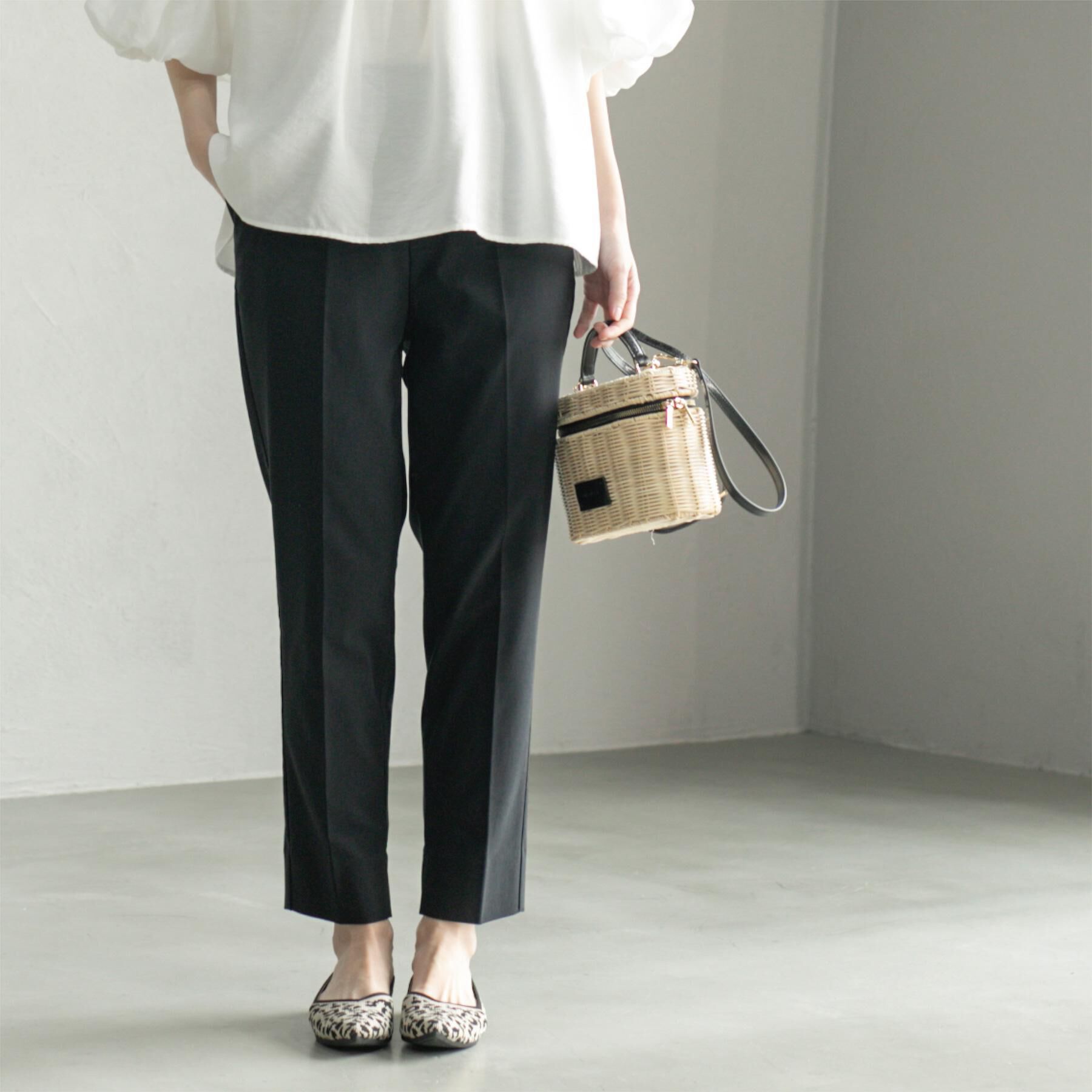 OPAQUE.CLIP「ハイストレッチイージースティックパンツ【洗濯機洗い可】」|その他|