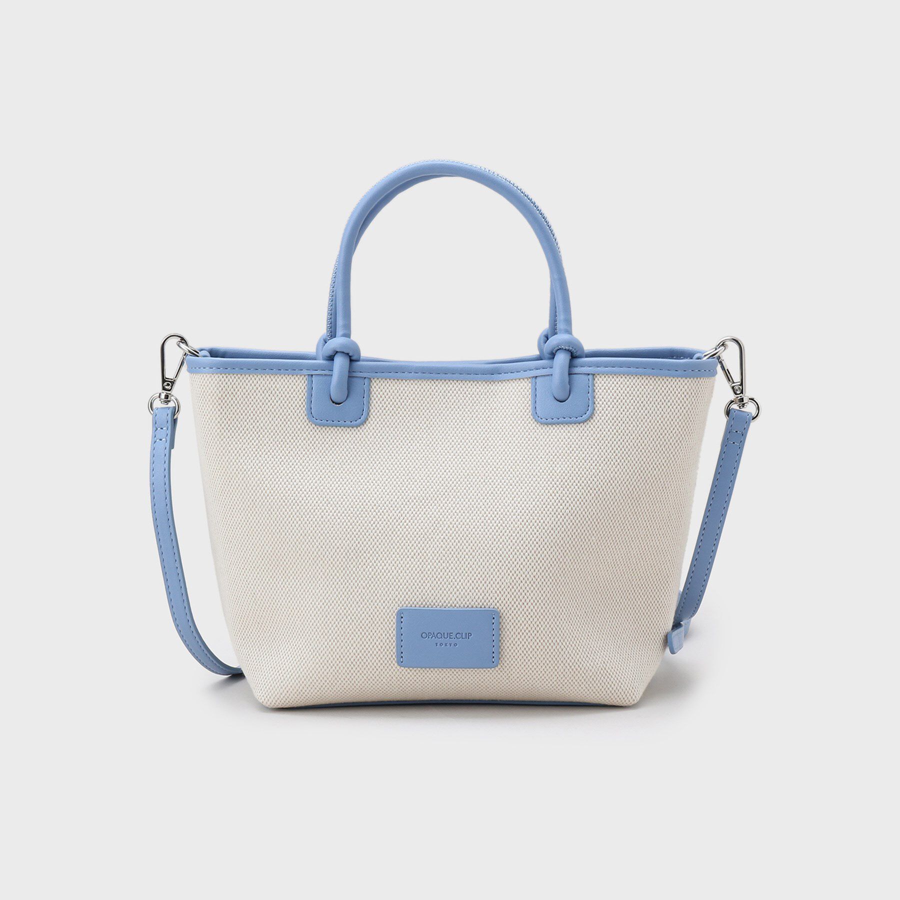 OPAQUE.CLIP「【2WAY】キャンバストリミングトートバッグ」|トートバッグ|