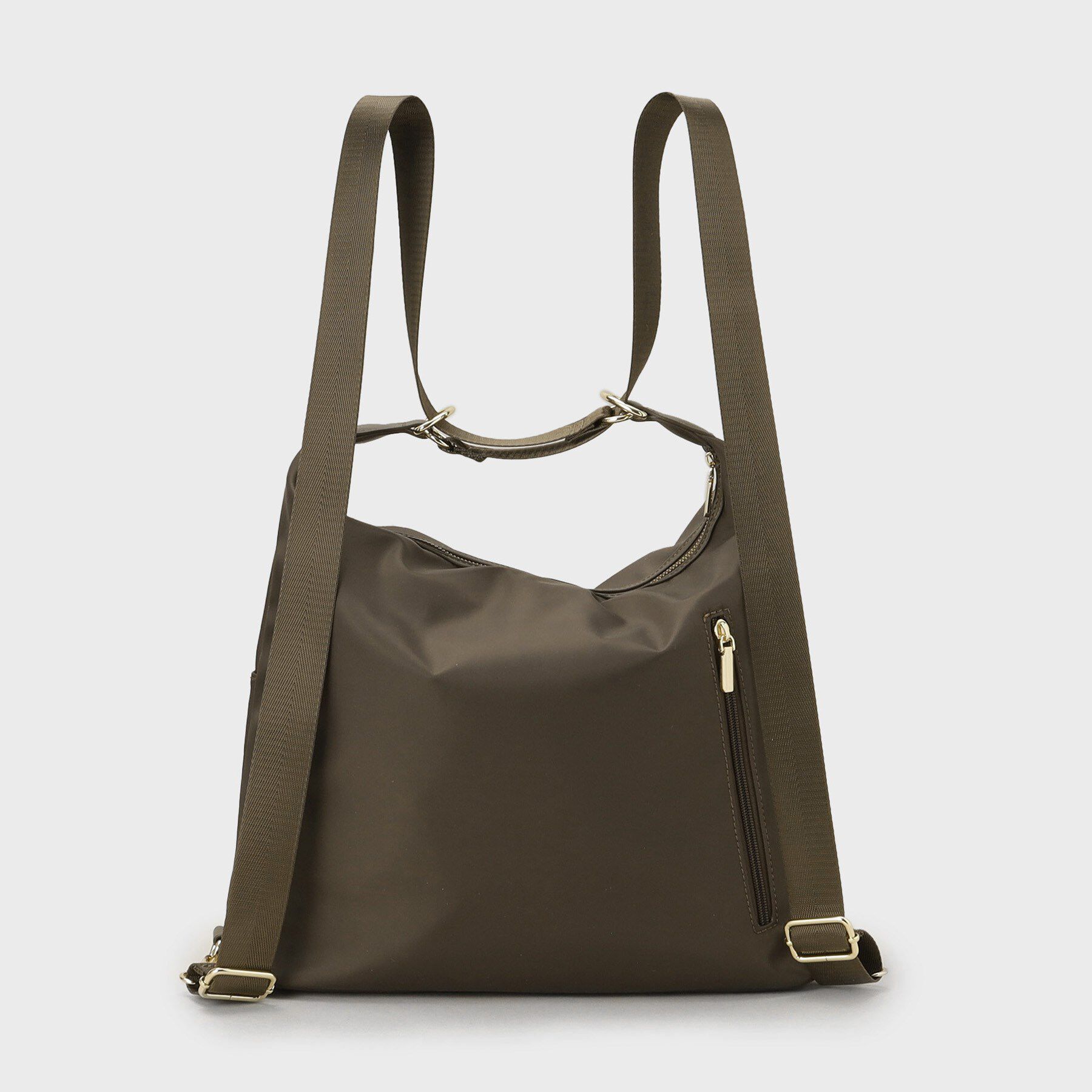 OPAQUE.CLIP「【3WAY/A4サイズ対応】リュックにもなるナイロンショルダーバッグ」|ショルダー・メッセンジャー|