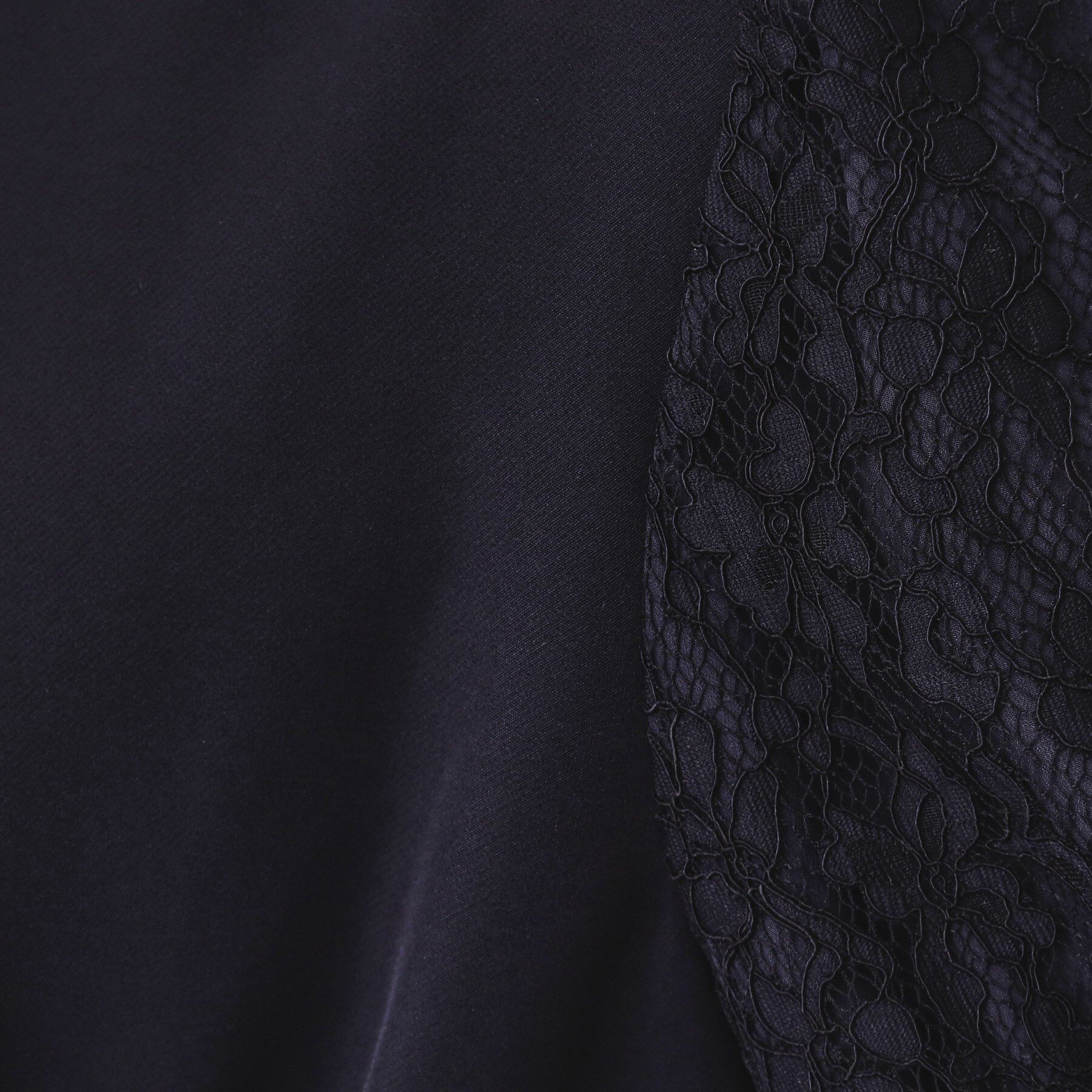 Couture broach「【ハレの日・通勤】レース袖タックフレアワンピース」|ワンピース|