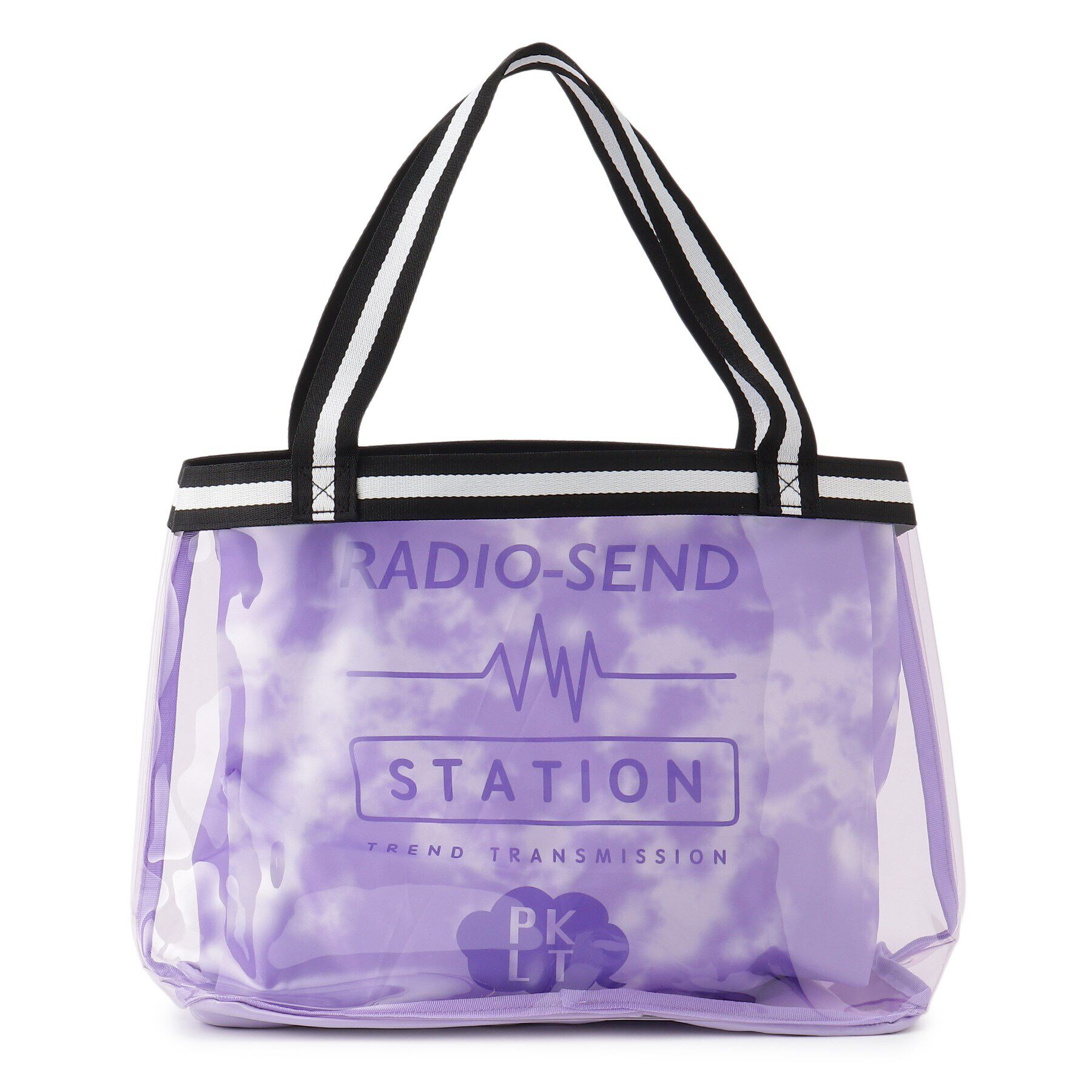 PINK-latte「【プールグッズ】エコバッグ付きクリアトート」|トートバッグ|