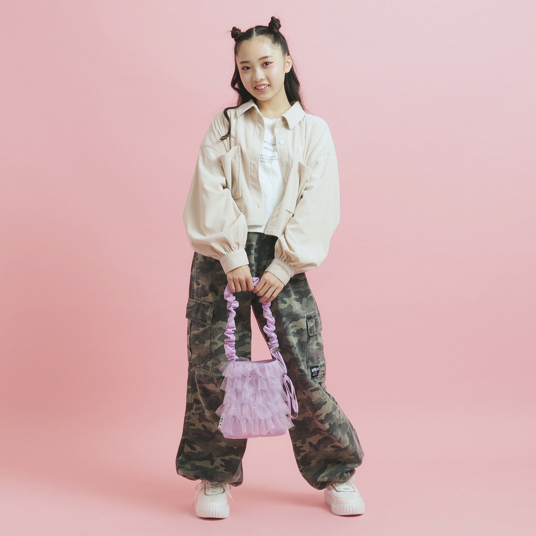 PINK-latte「チュールショルダー」|ショルダー・メッセンジャー|