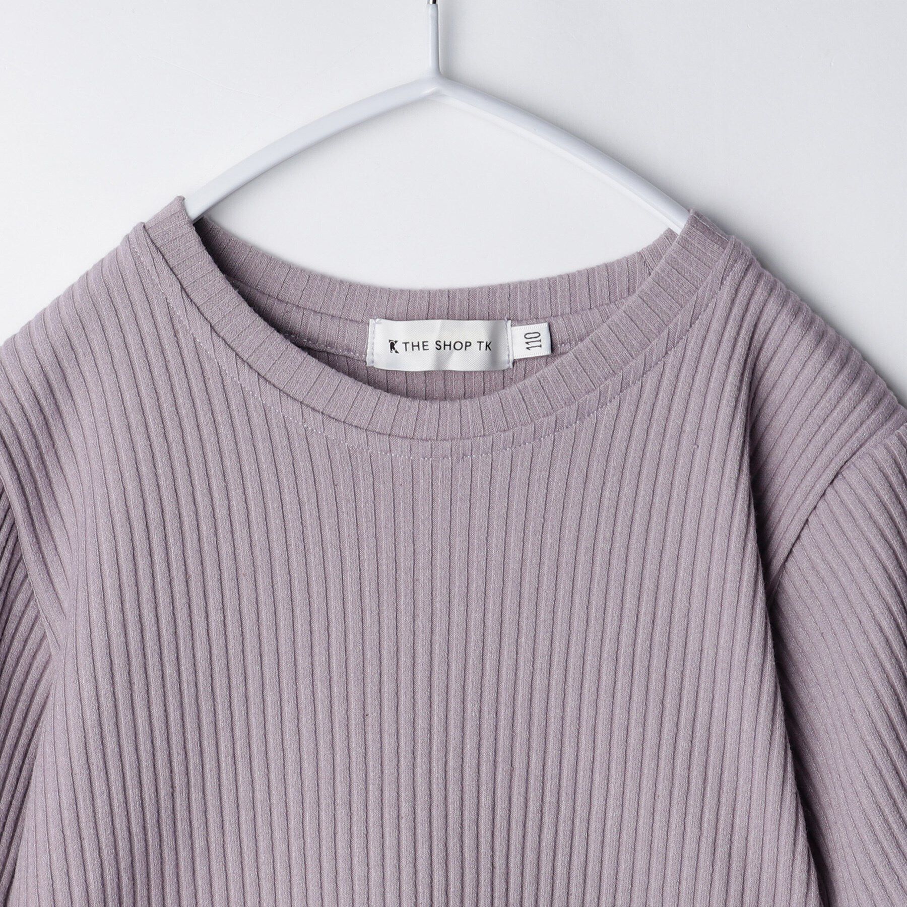THE SHOP TK「【110-160】チュール袖プルオーバー」|Tシャツ・カットソー|