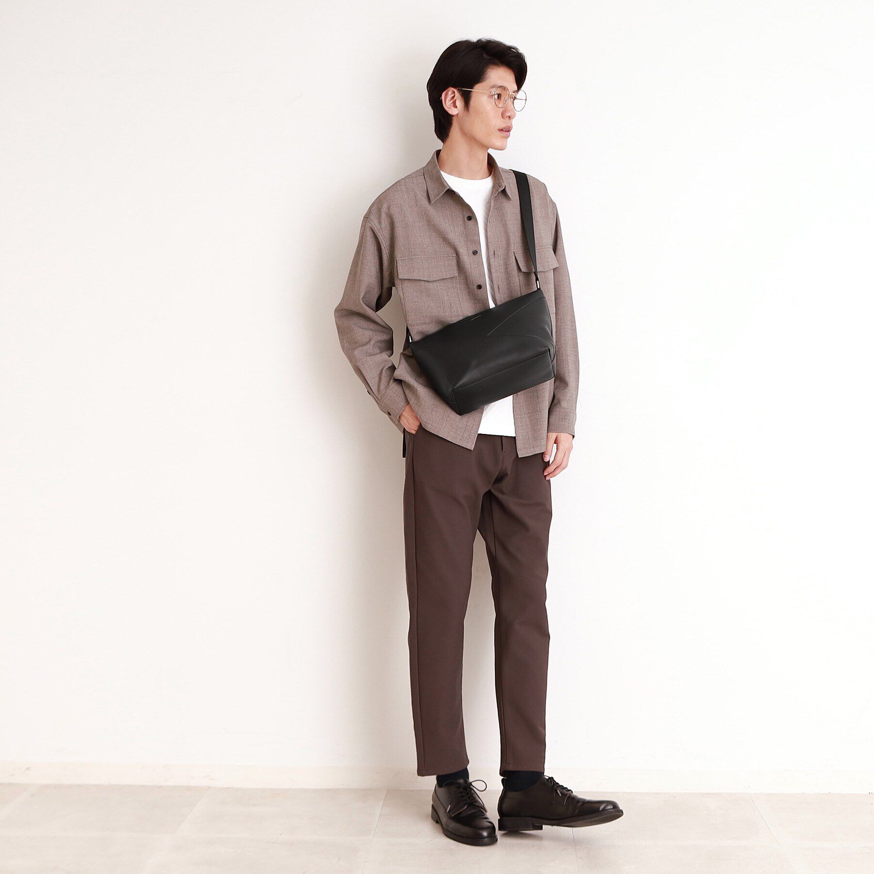 THE SHOP TK「【新色追加】パネルラインショルダー」|ショルダー・メッセンジャー|