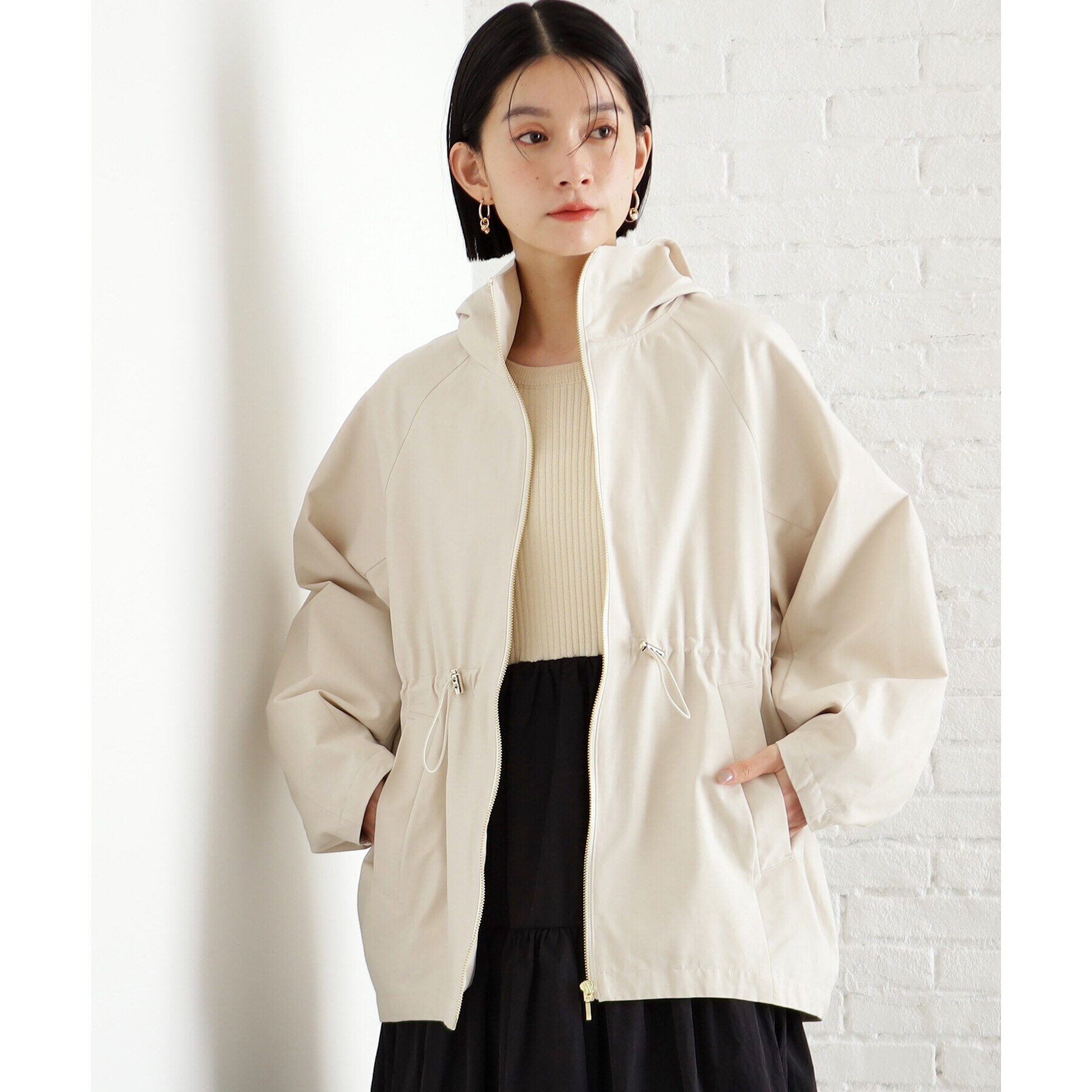 THE SHOP TK「【撥水】ウエストドロストマウンテンパーカ」|ブルゾン・スタジャン|