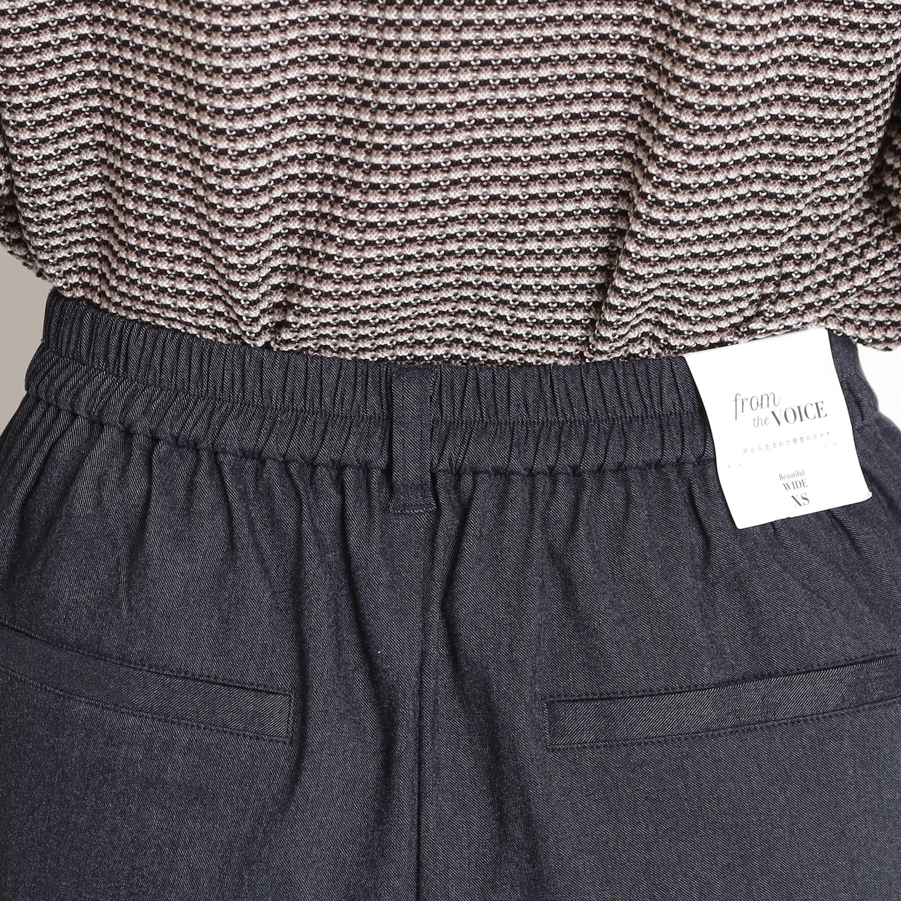 THE SHOP TK「【XS-XLサイズ/ラクに穿ける】ハイパーストレッチワイドパンツ/接触冷感/洗える」|その他|