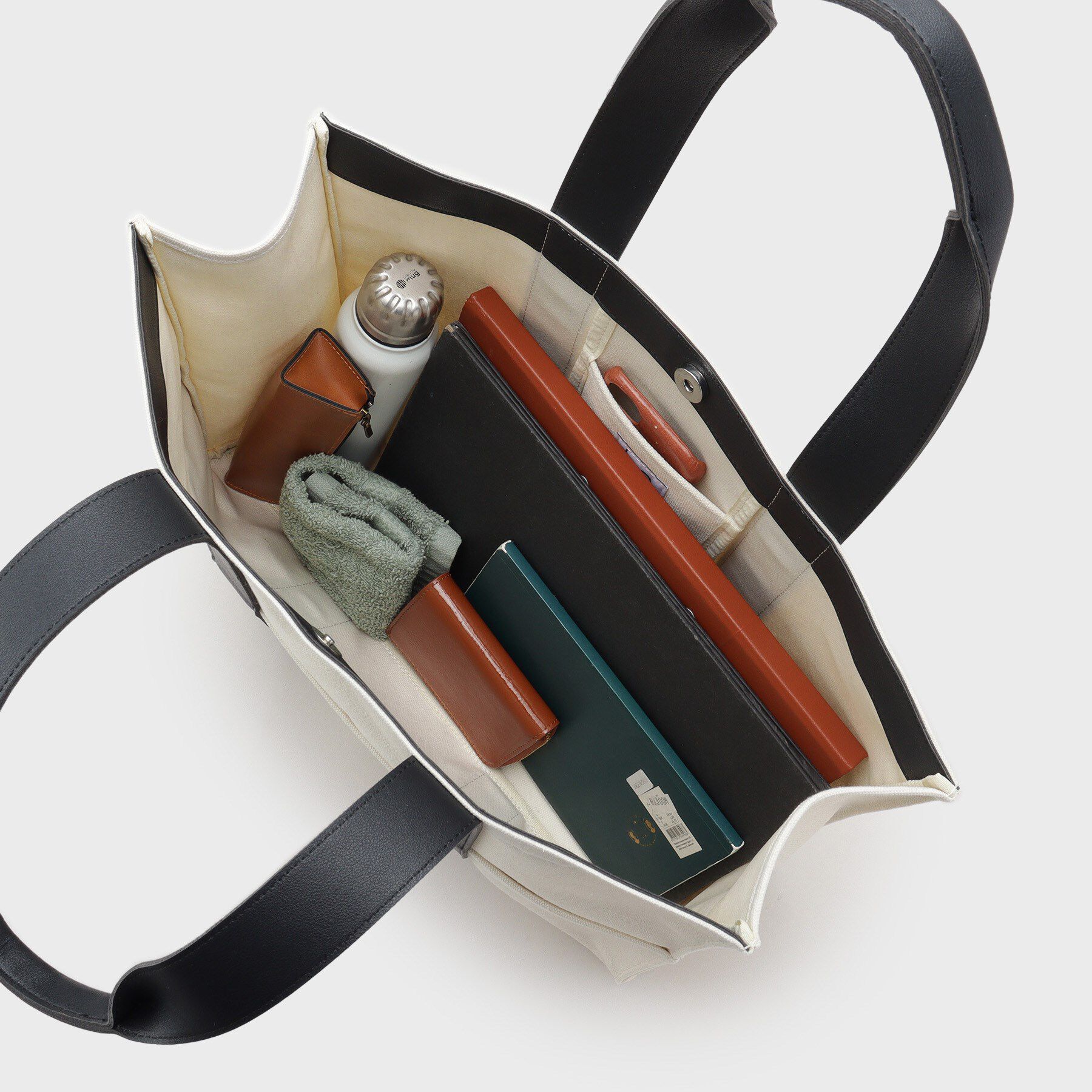 THE SHOP TK「【MonoMax7月号掲載】BOUOキャンバススクエアトート」|トートバッグ|