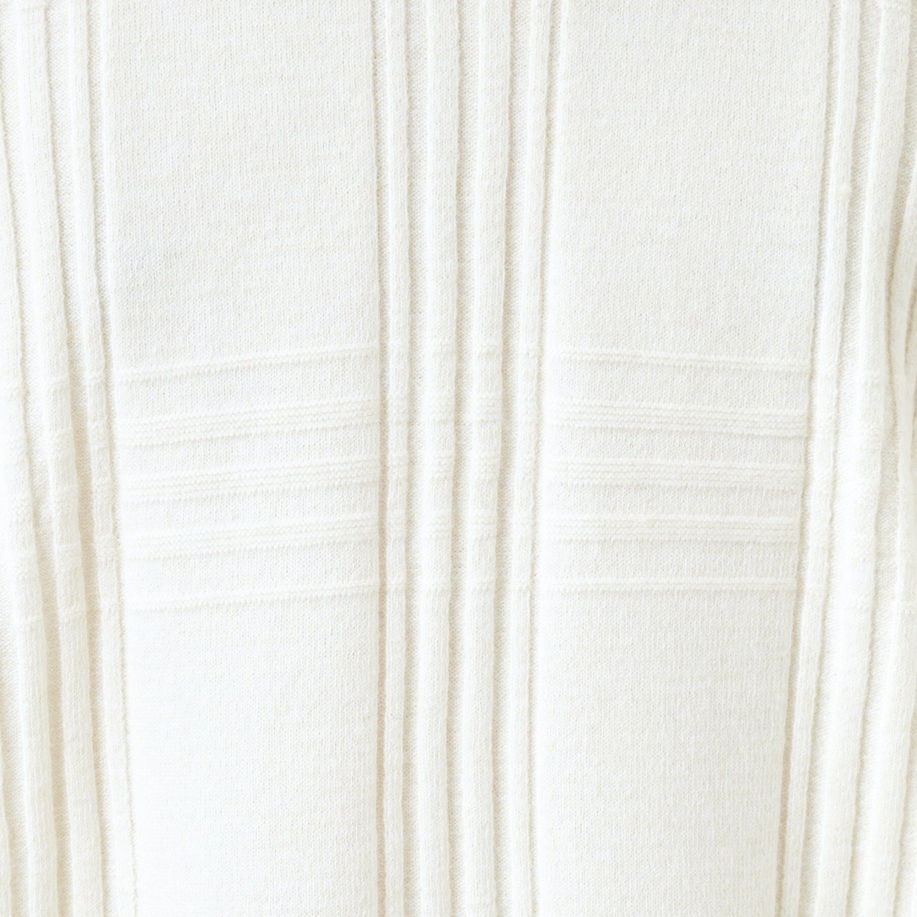 THE SHOP TK「【優しい肌触り】カシミヤタッチ チェックニット　洗濯機OK」|ニット・セーター|