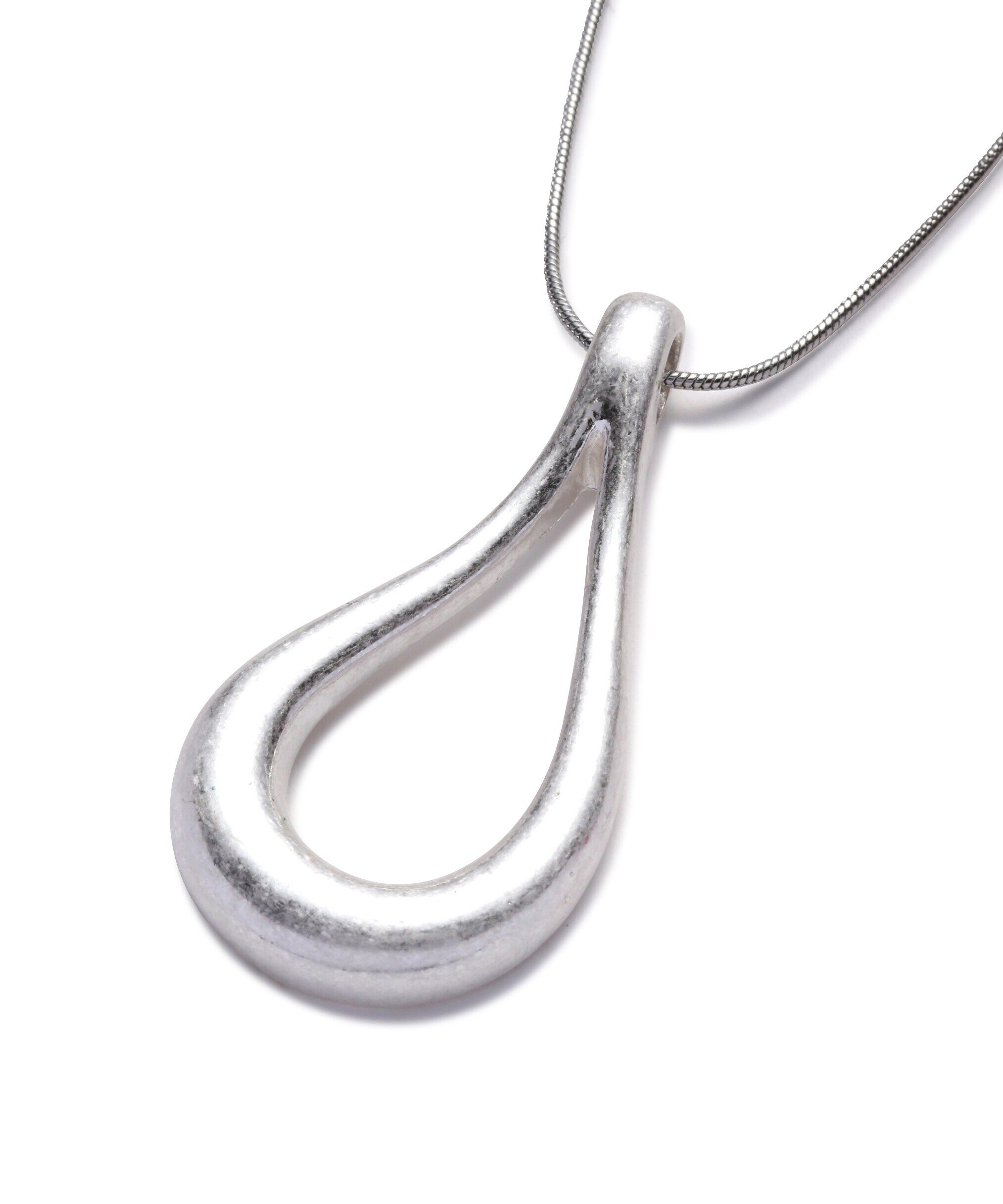  「ボリュームロングネックレス」|ネックレス|