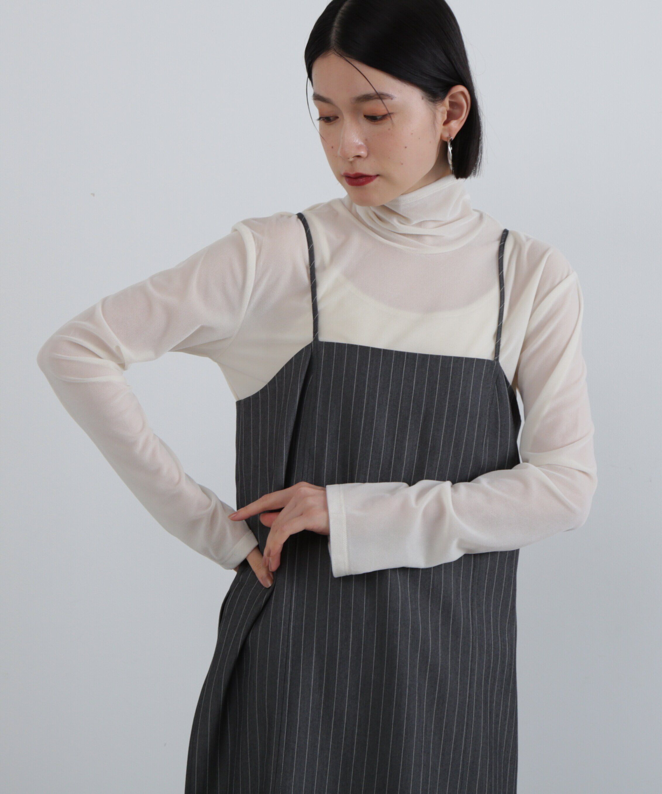  「シアーベロアハイネックカットソー」|Tシャツ・カットソー|オフ