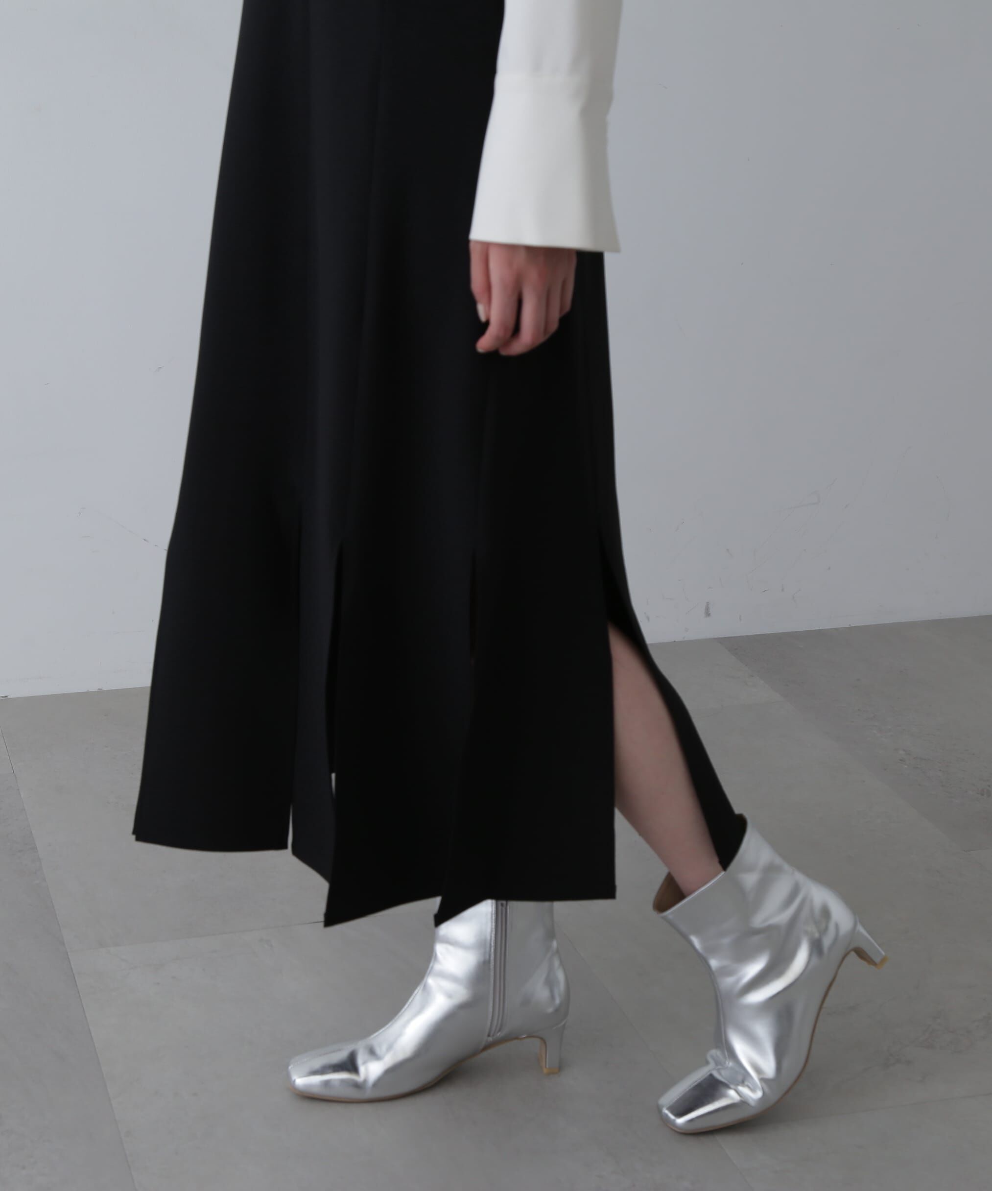  「フリンジヘムシャツワンピース」|ワンピース|