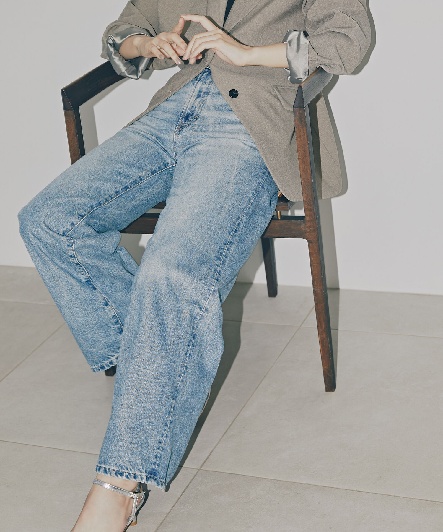  「LISA ヴィンテージワイドデニムパンツ」|その他|