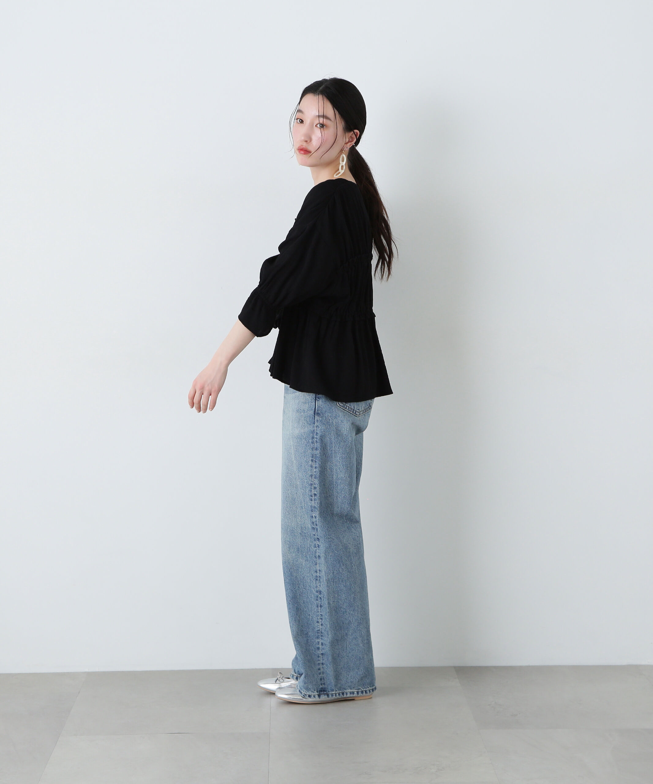  「LISA ヴィンテージワイドデニムパンツ」|その他|