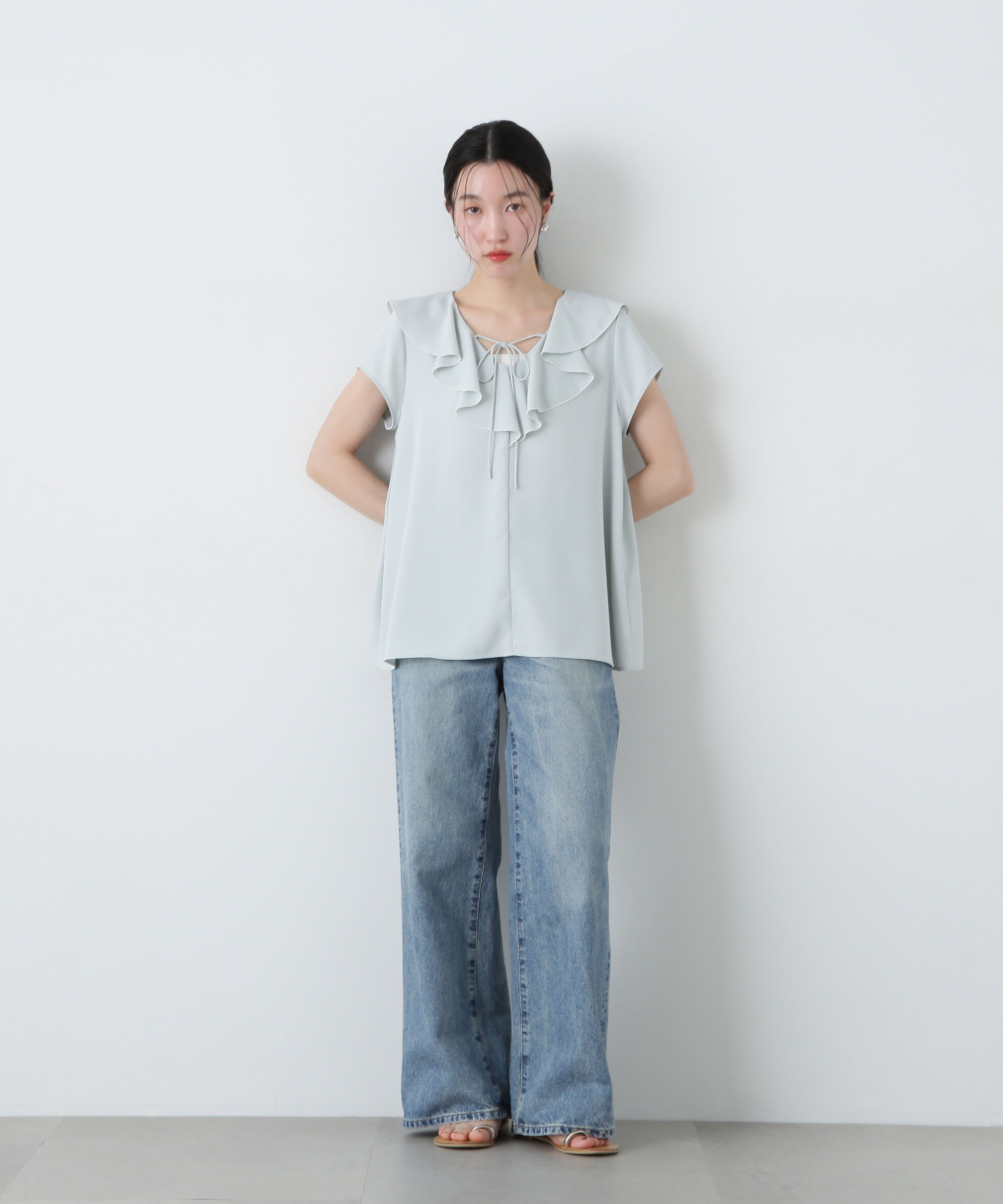  「LISA ヴィンテージワイドデニムパンツ」|その他|