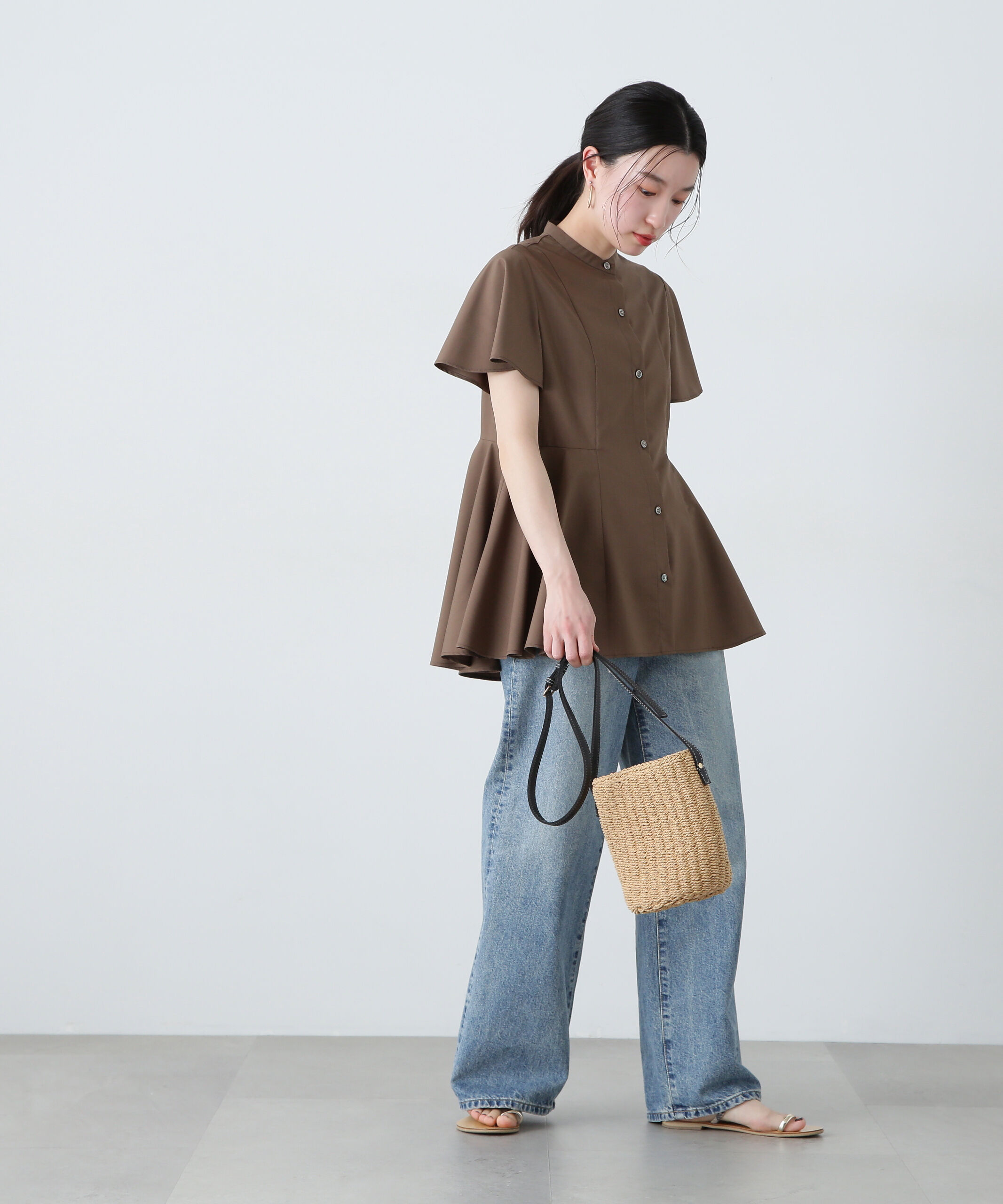  「LISA ヴィンテージワイドデニムパンツ」|その他|