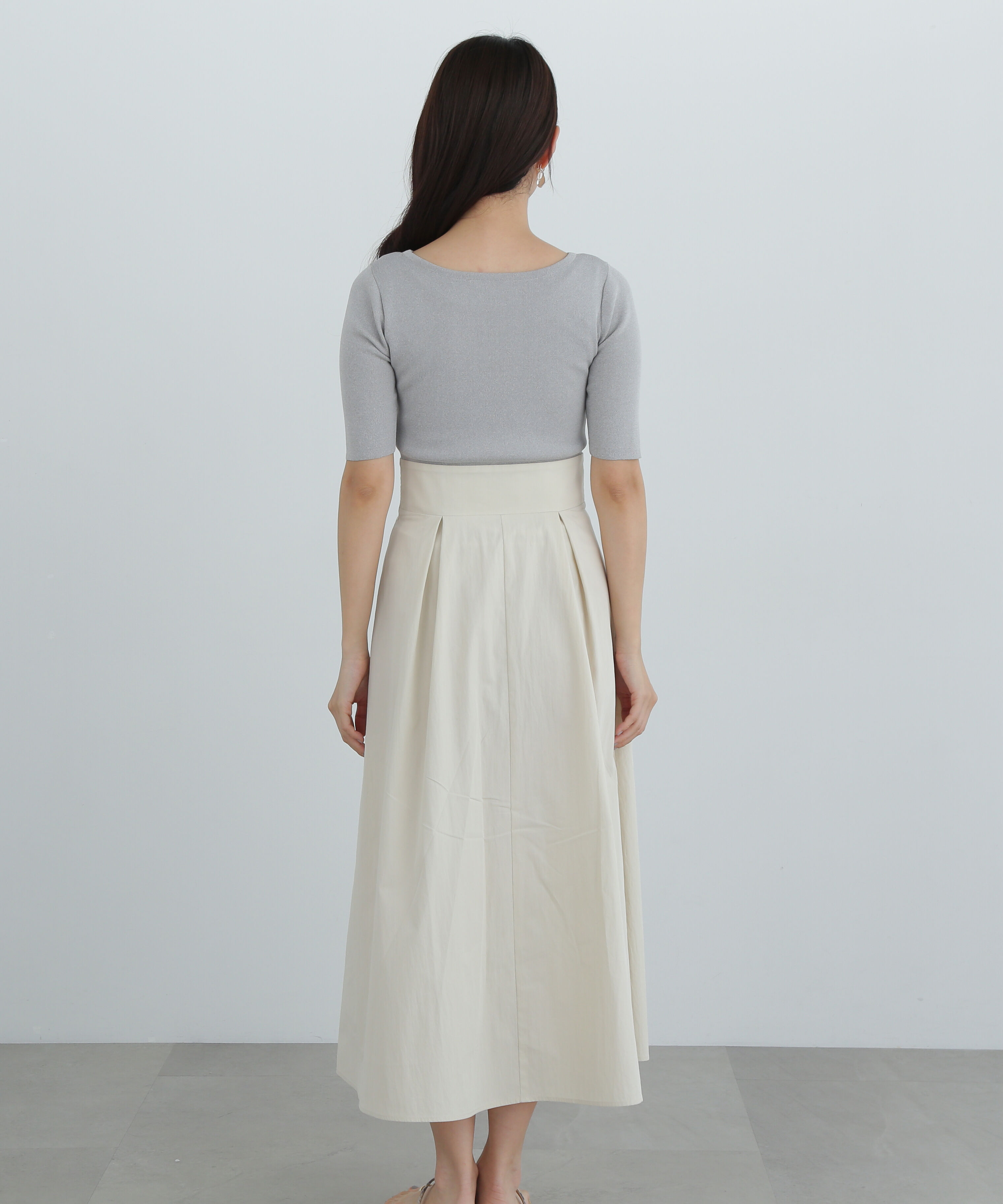  「ボートネックドッキングワンピース」|ワンピース|