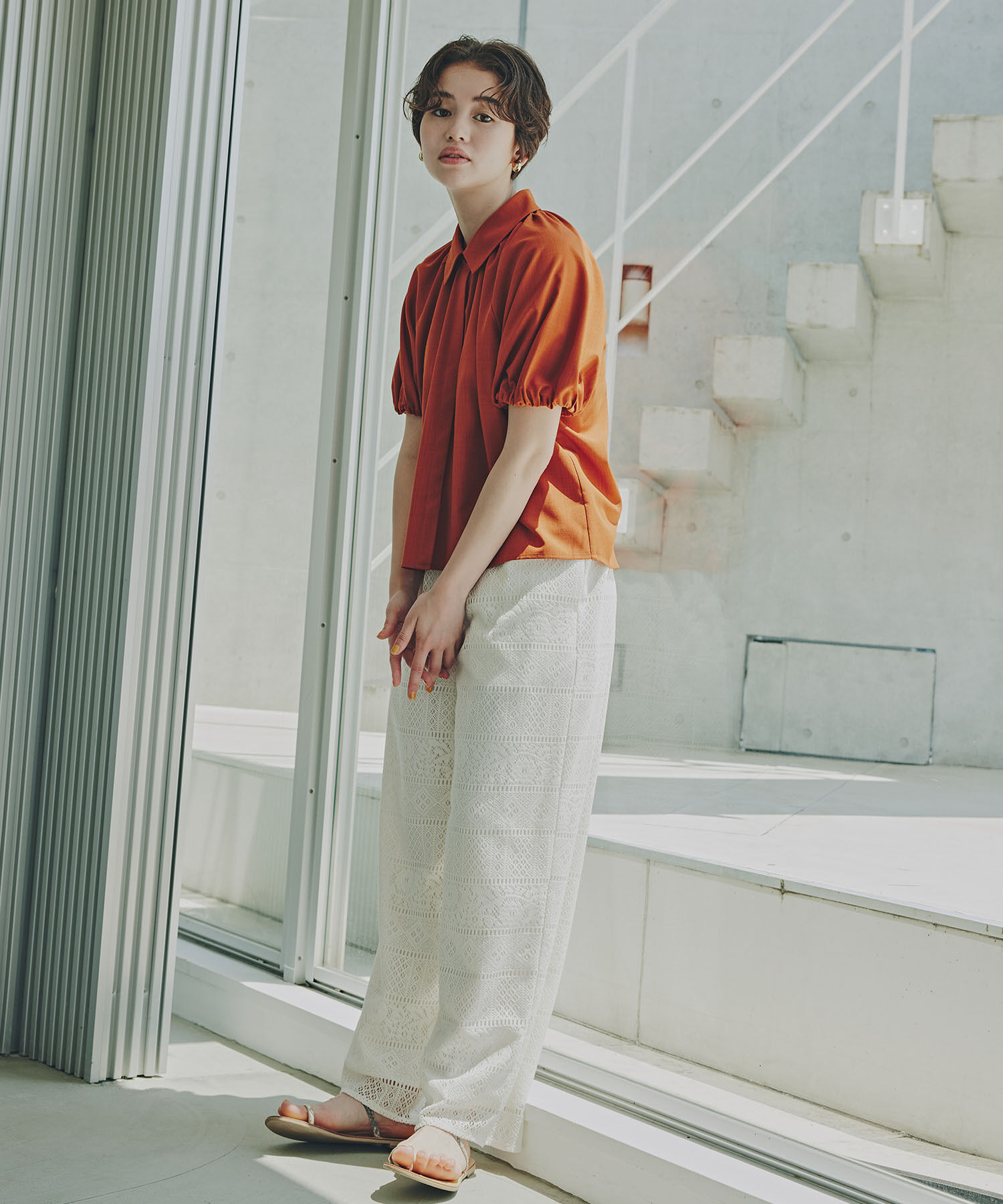  「レースイージーパンツ」|その他|オフ1