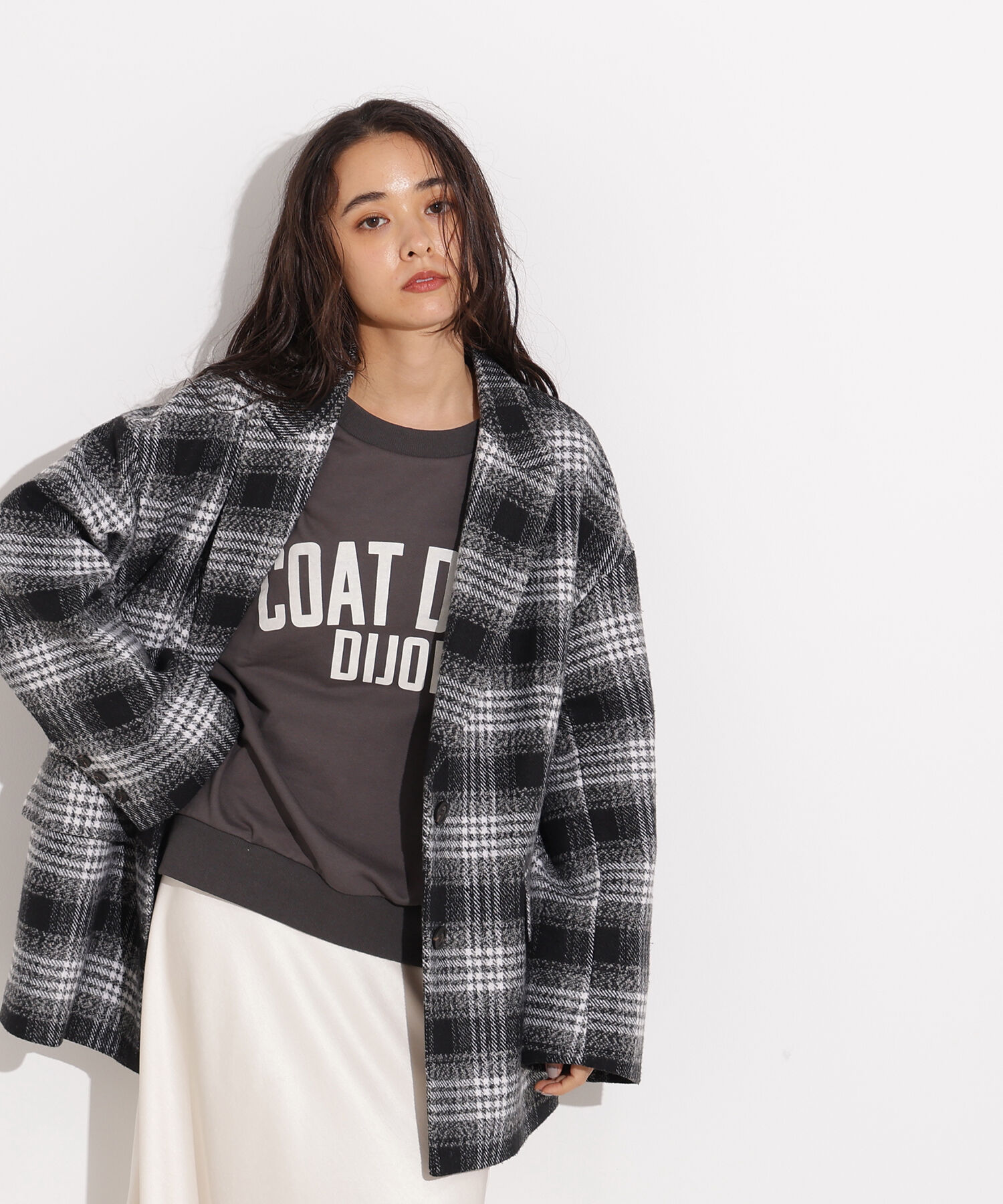  「オーバージャケットコート」|ブルゾン・スタジャン|