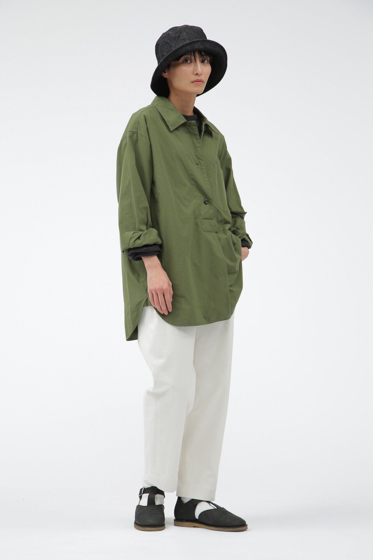 MHL.「ORGANIC COTTON PLAINWEAVE」|シャツ・ブラウス|