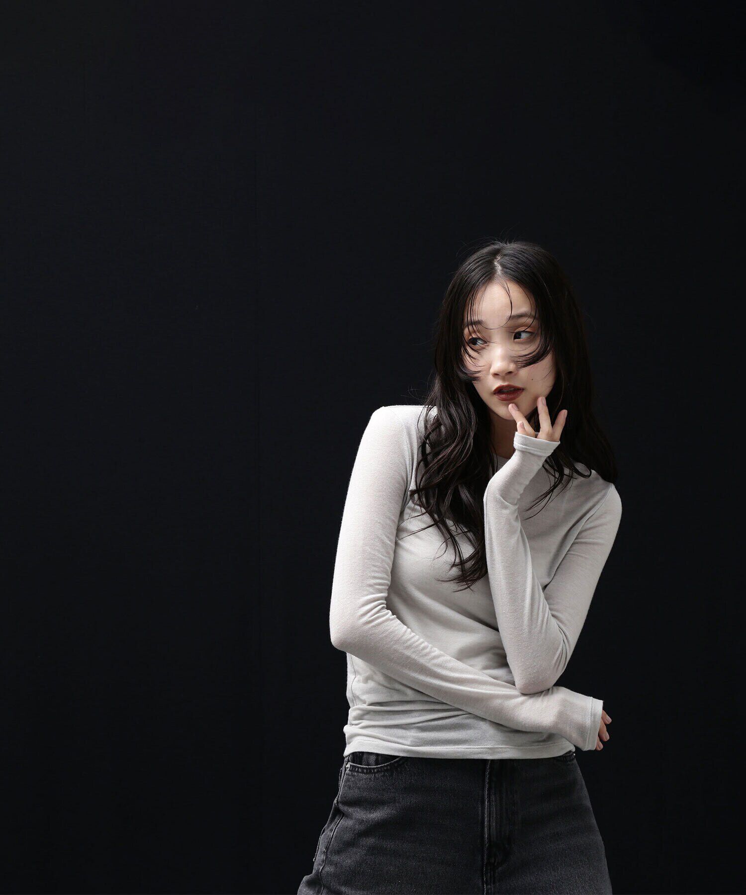  「シアーストレッチカットソーシリーズ クルーネック」|Tシャツ・カットソー|