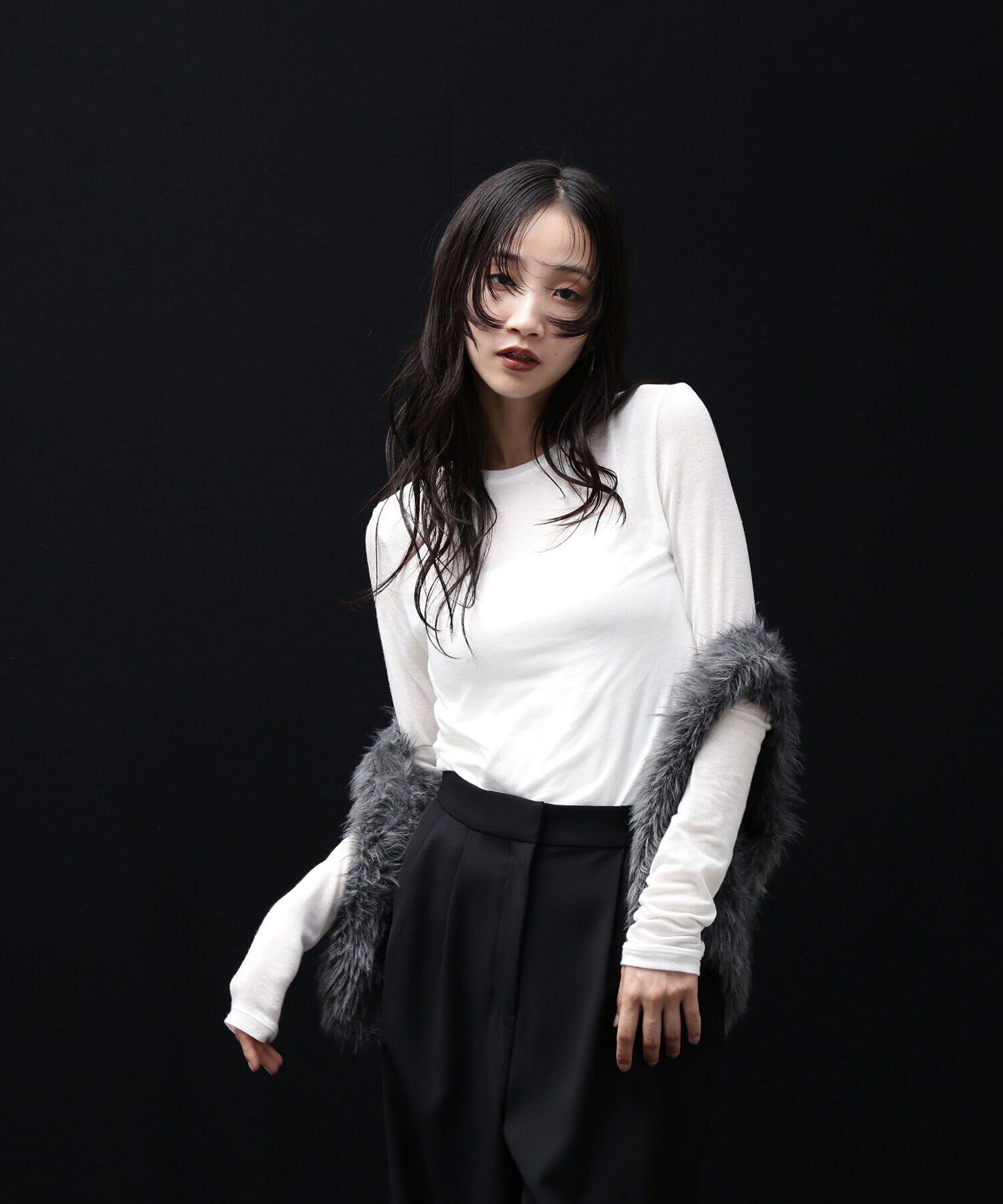  「シアーストレッチカットソーシリーズ クルーネック」|Tシャツ・カットソー|