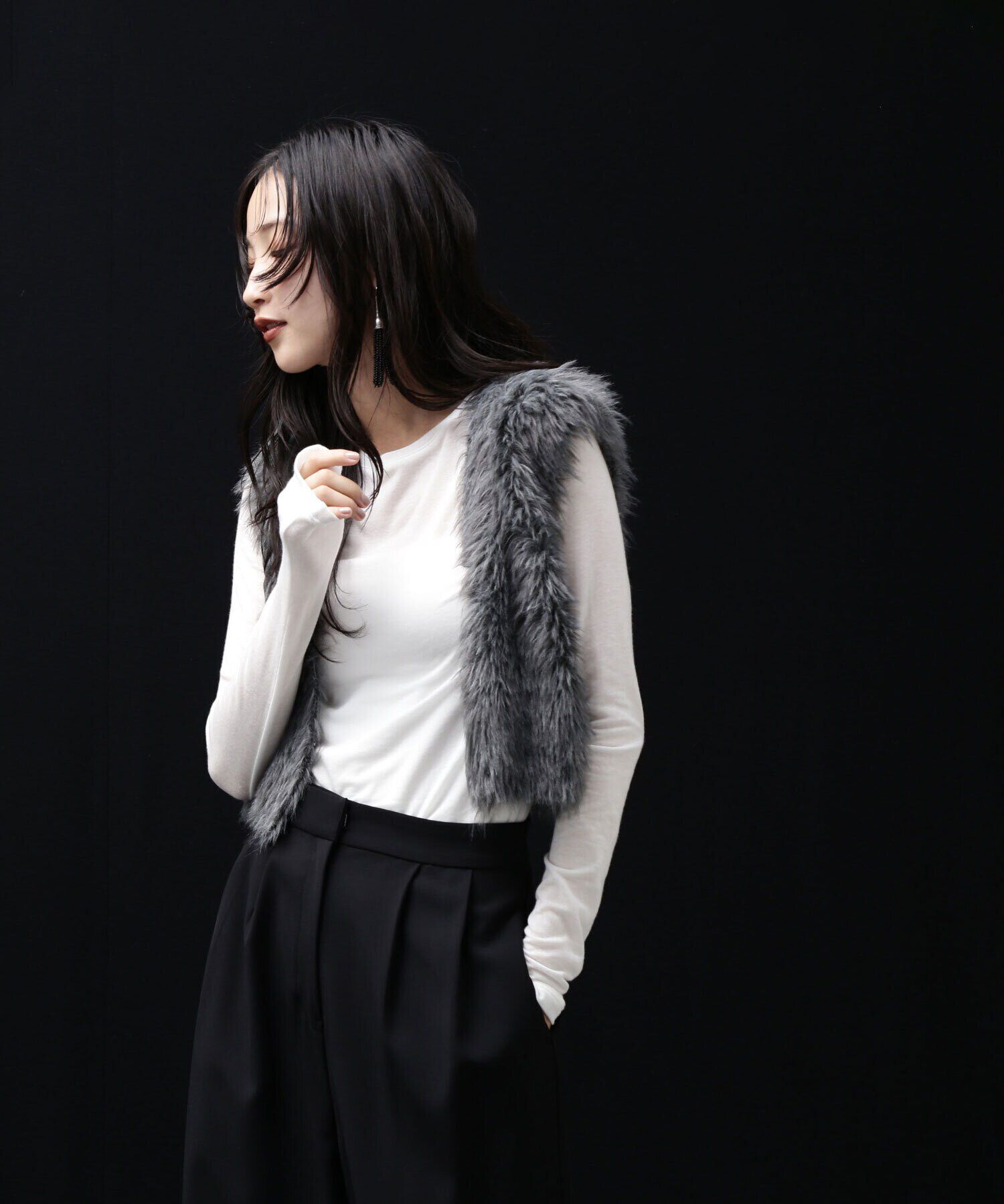  「シアーストレッチカットソーシリーズ クルーネック」|Tシャツ・カットソー|