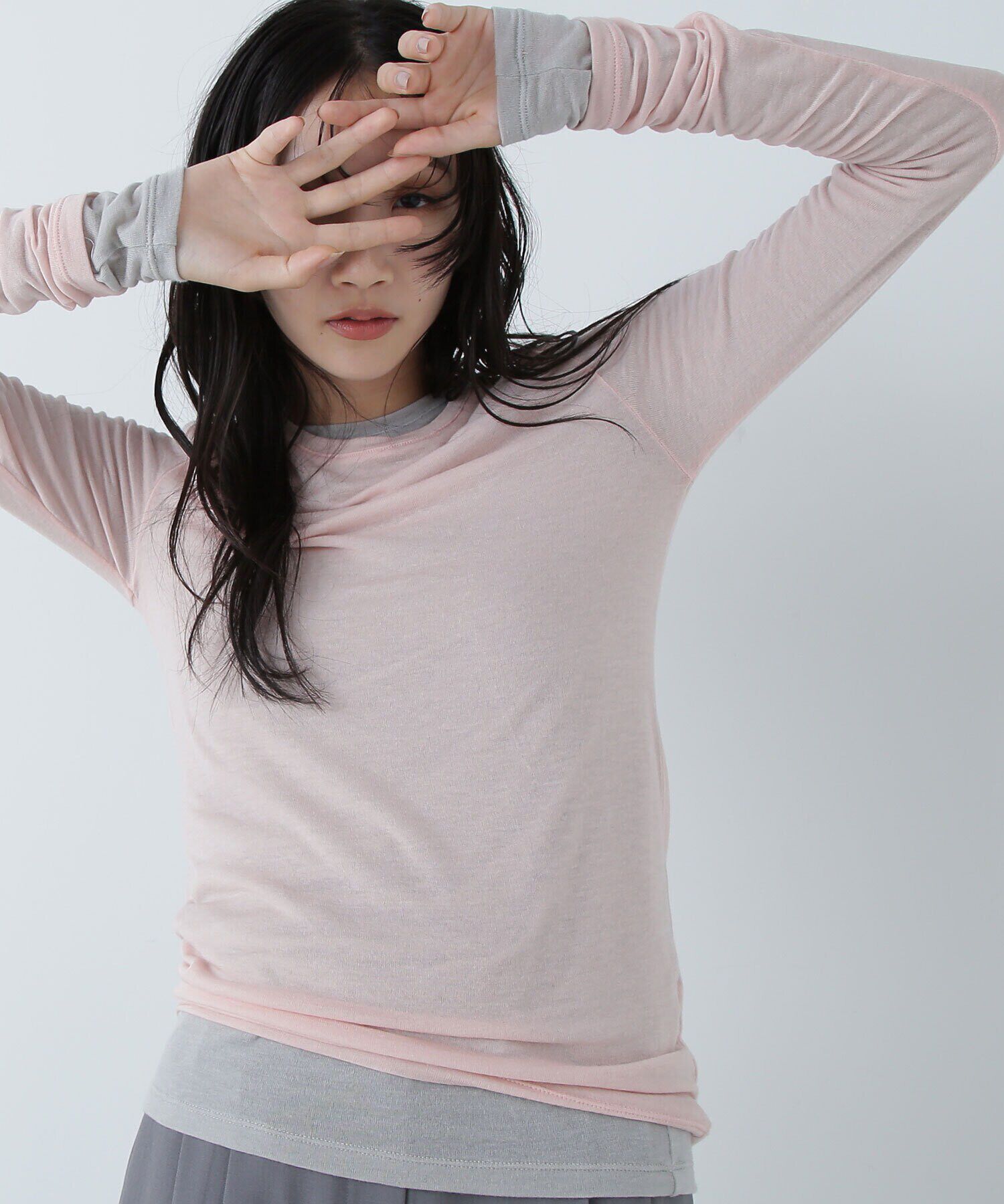  「シアーストレッチカットソーシリーズ クルーネック」|Tシャツ・カットソー|