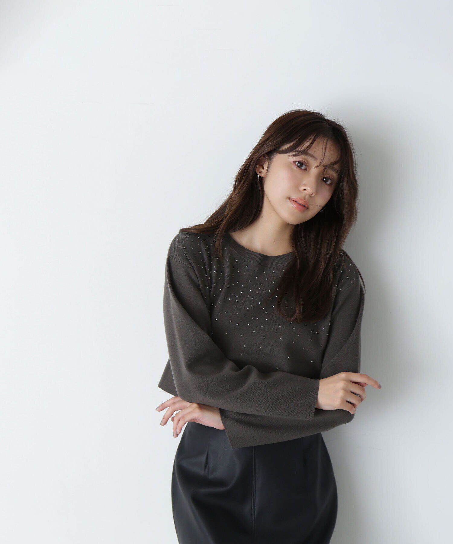  「ホットフィットショートニット　24AW」|ニット・セーター|