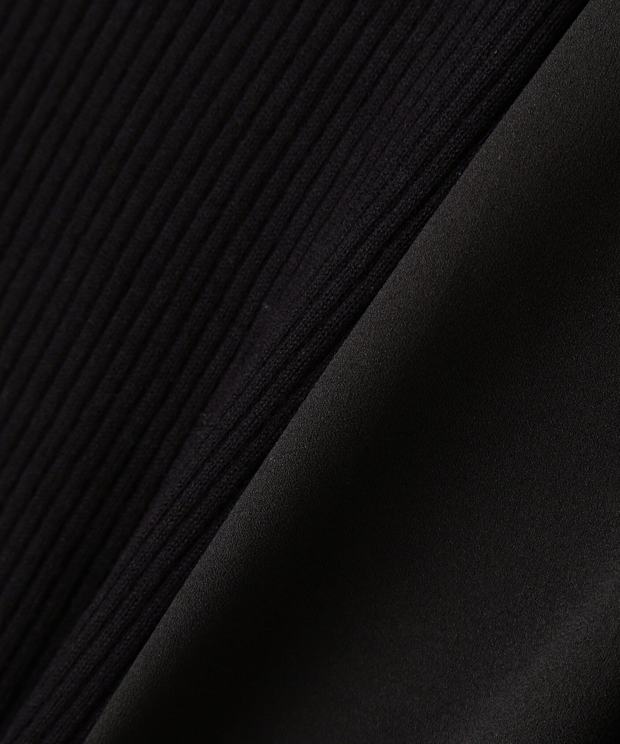  「リボンスリーブドッキングニット　24AW」|ニット・セーター|