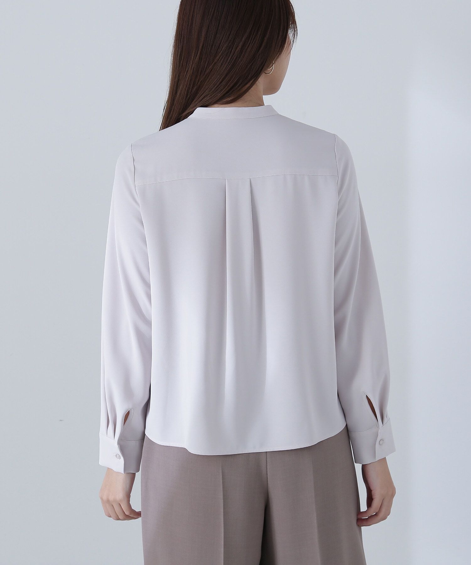  「メタルポイントフリルブラウス」|シャツ・ブラウス|