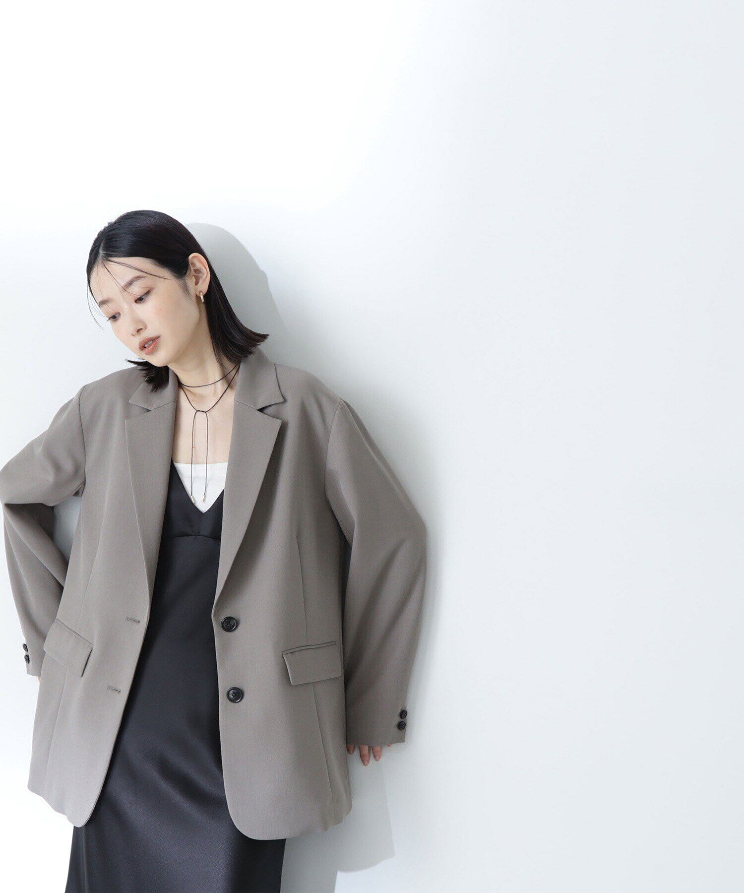  「シングルテーラーオーバージャケット」|ブルゾン・スタジャン|