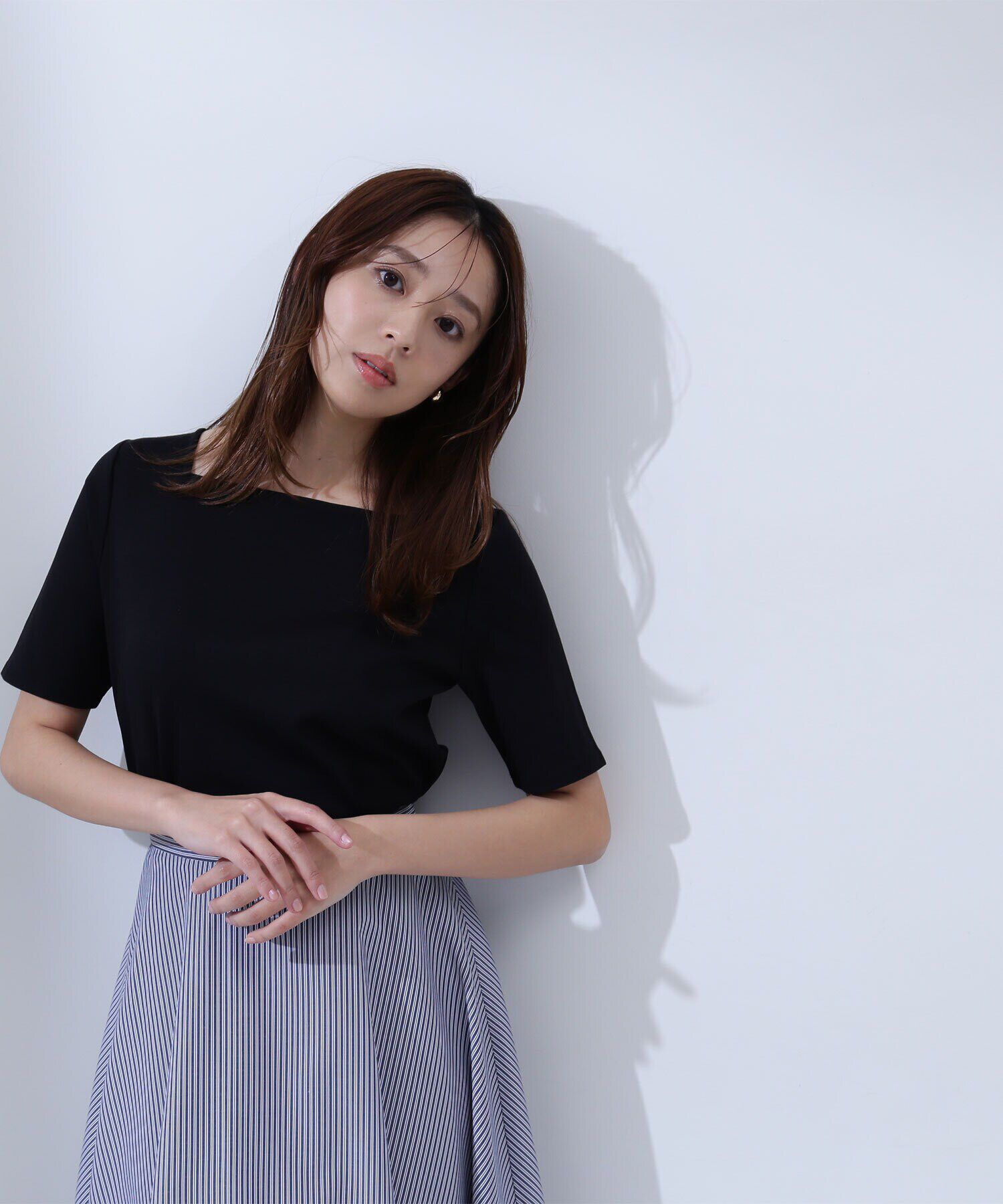  「ベーシックTシャツシリーズ スクエアネック」|Tシャツ・カットソー|クロ