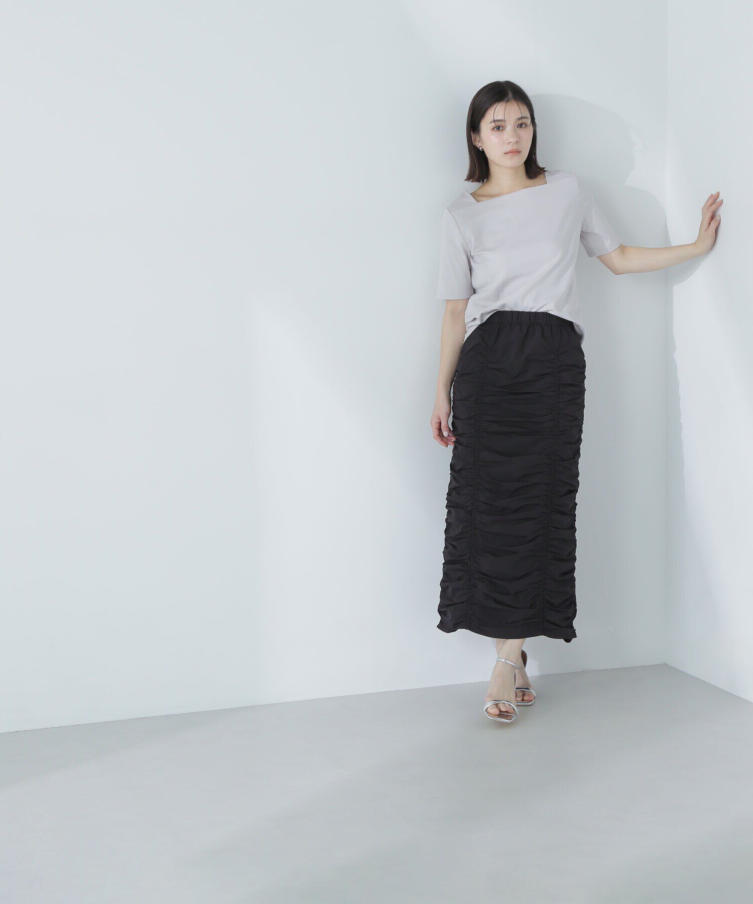  「ベーシックTシャツシリーズ スクエアネック」|Tシャツ・カットソー|